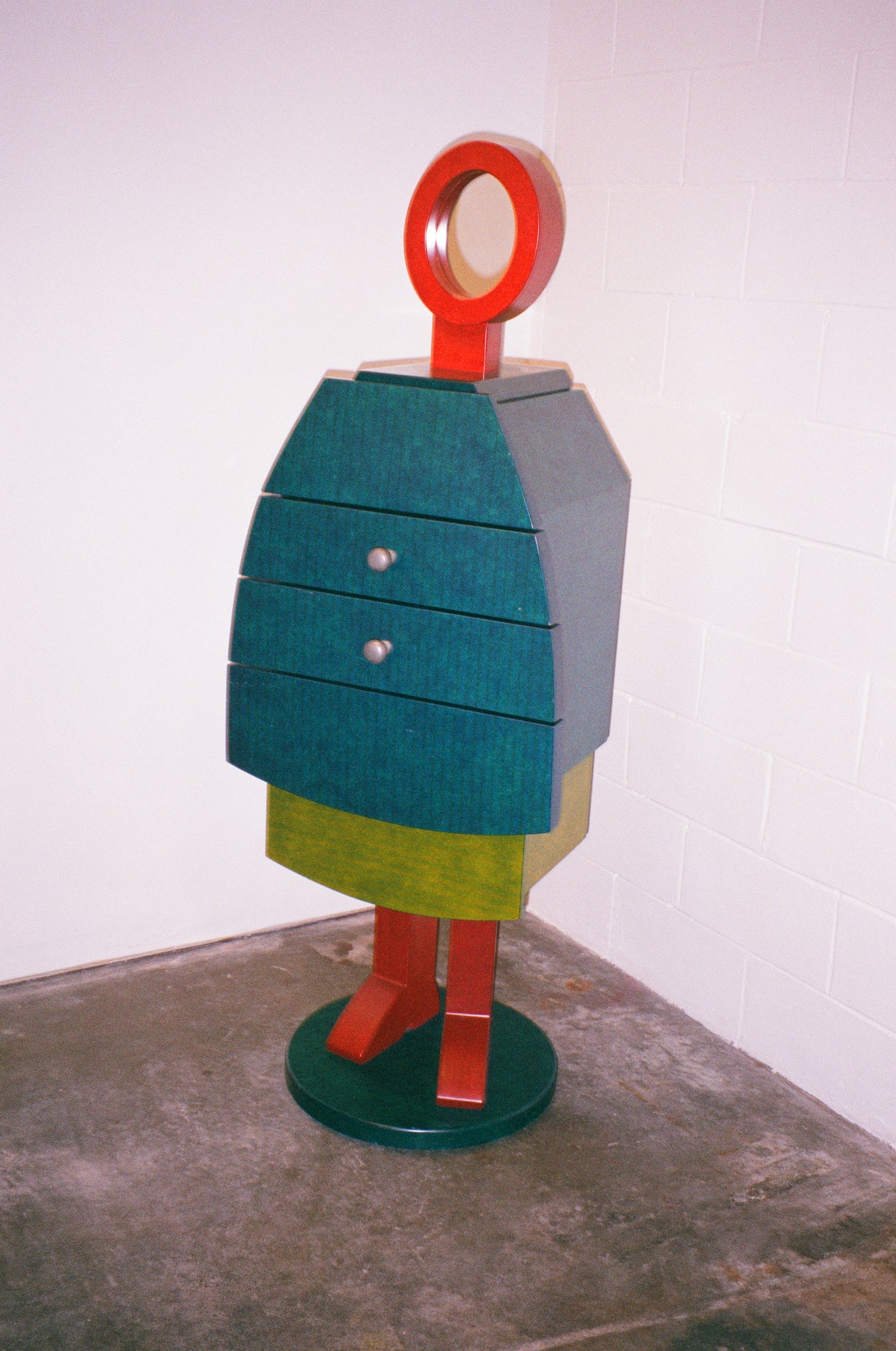 "berta" Figural Swiveling Chest Of Drawers, Danielle Carignan