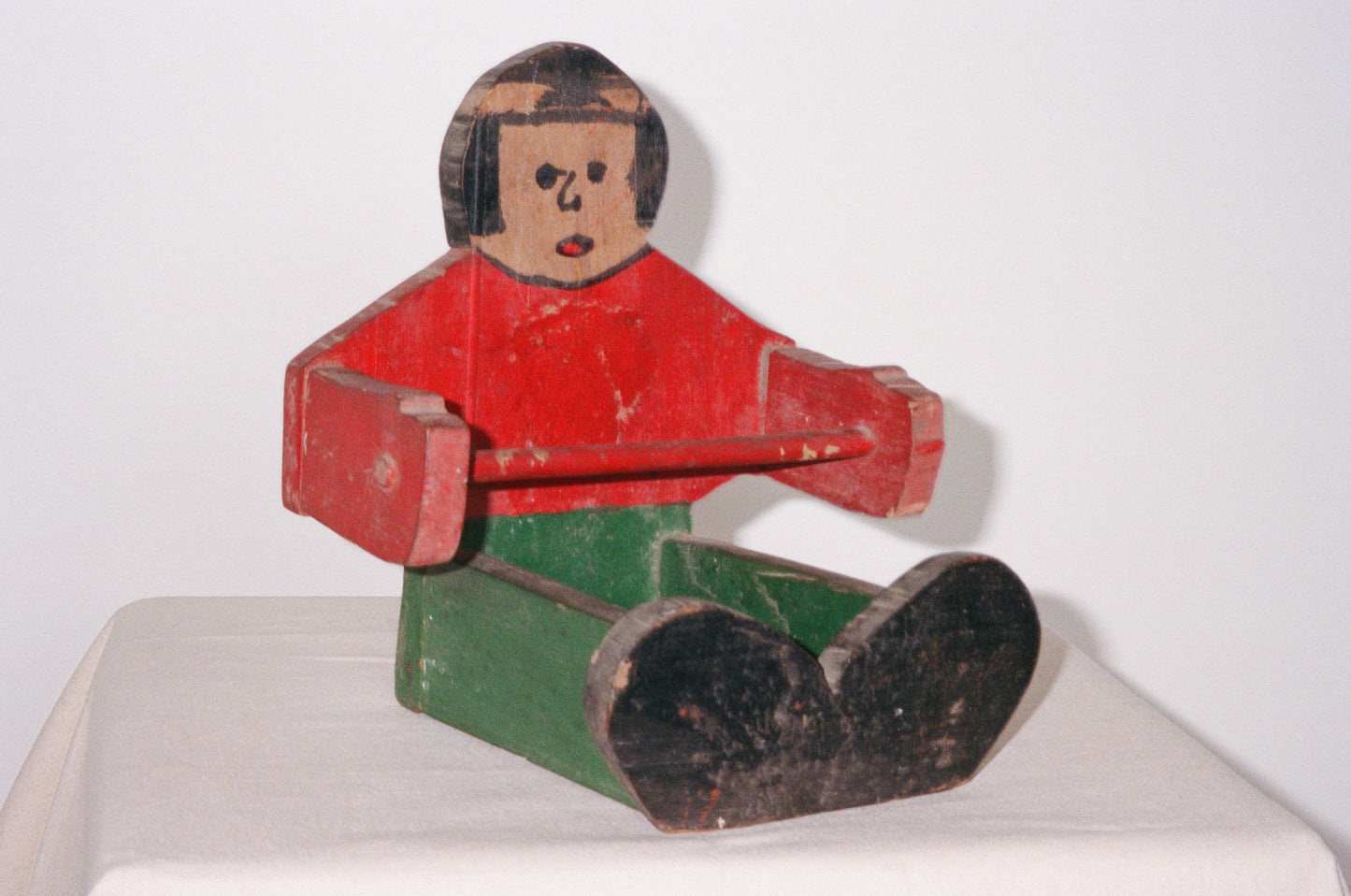 Folk Art Towel Holder