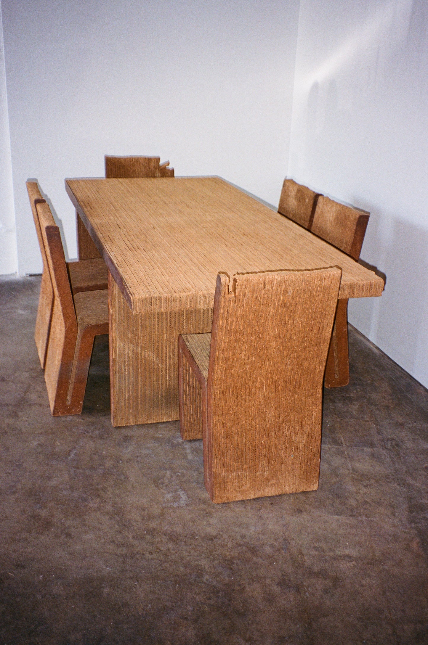 Easy Edges Dining Set, Frank Gehry