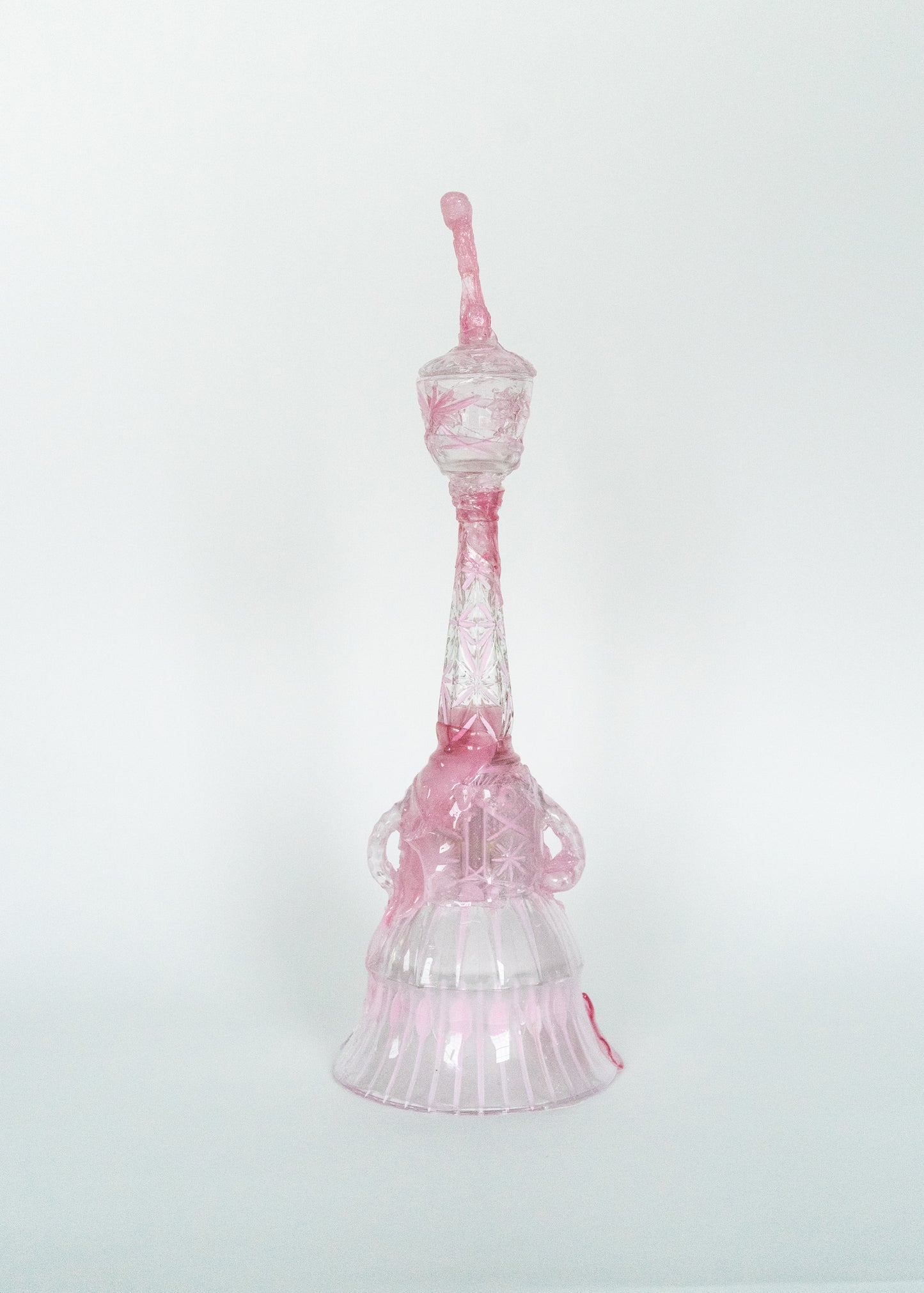 Pink Towering Jar