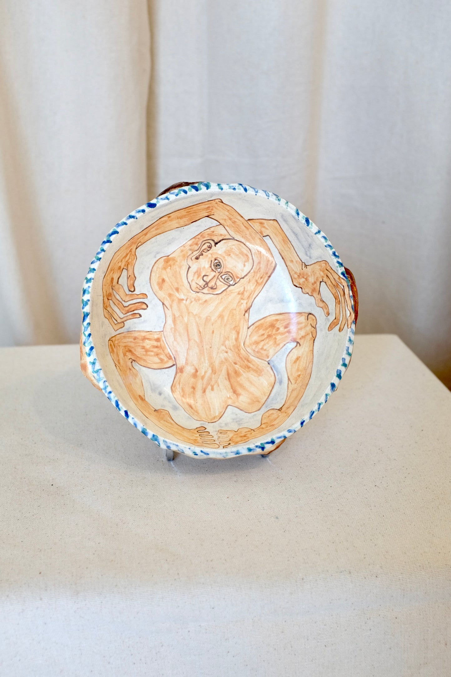 The Many, Small Wide Bowl, Art Pottery, Marilyn Andrews