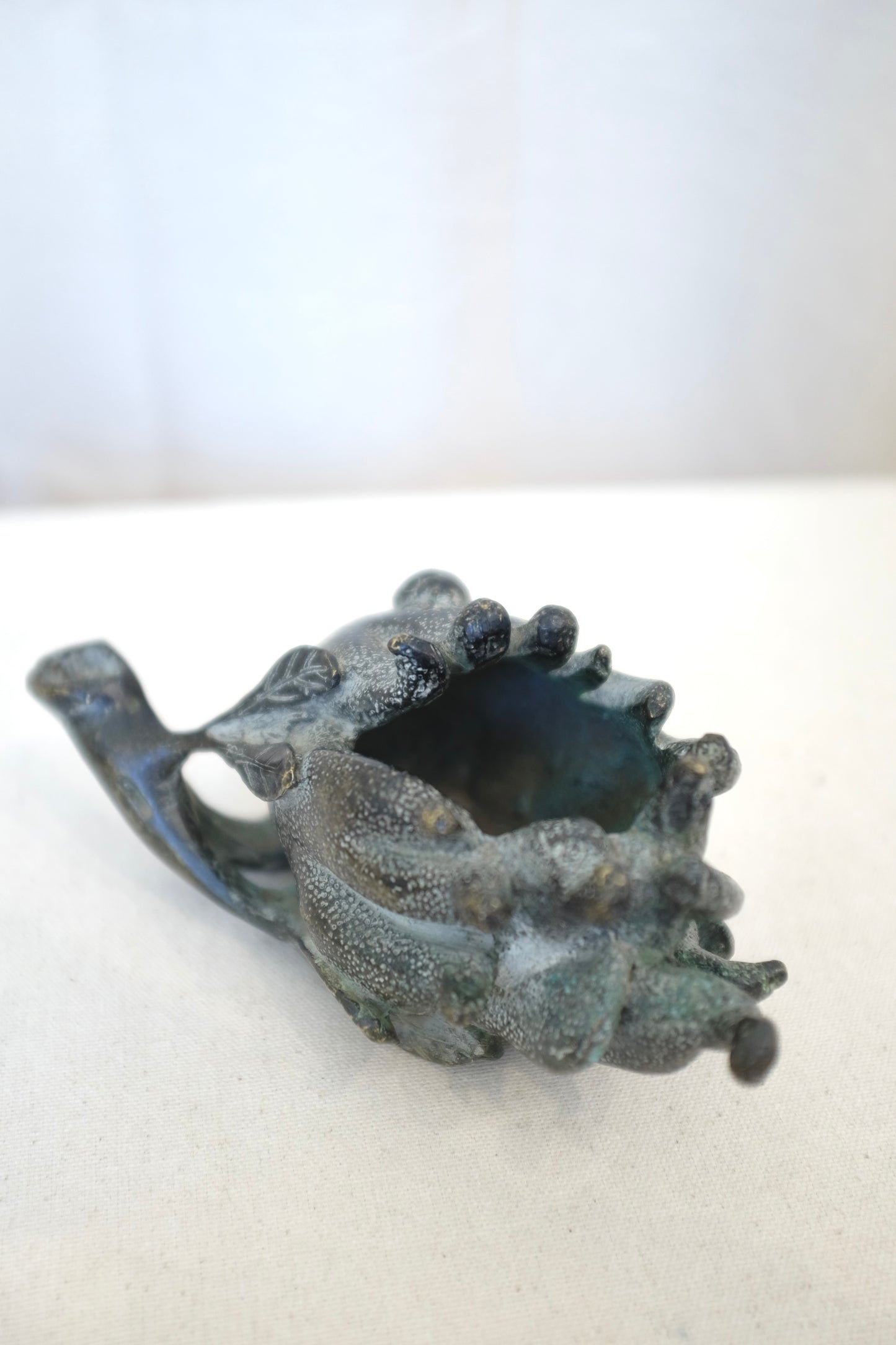 Bronze Dragon Fruit Form Censer