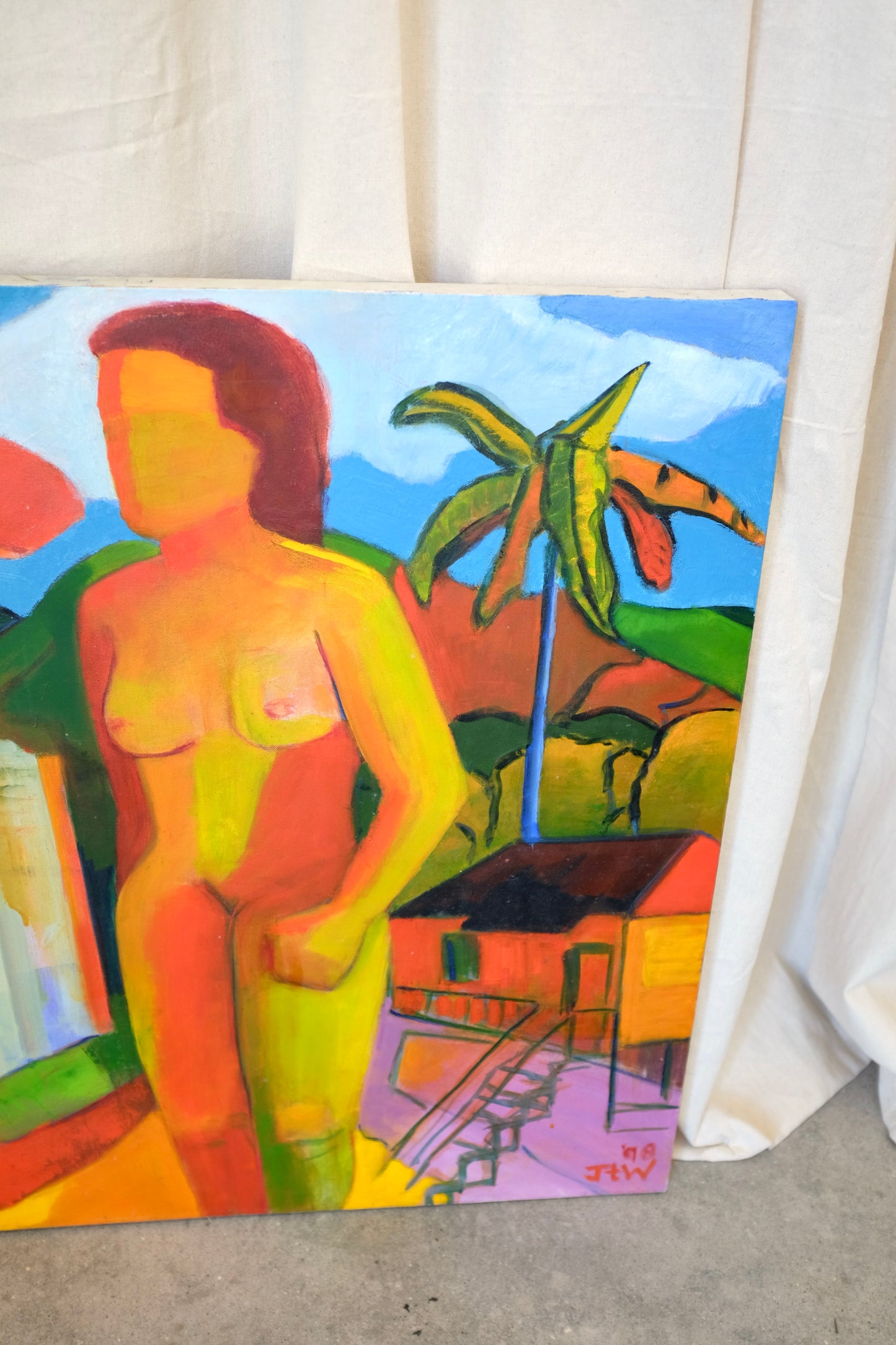 Tropical Nudes in Conversation, Jan Carl ter Wheele, 1998