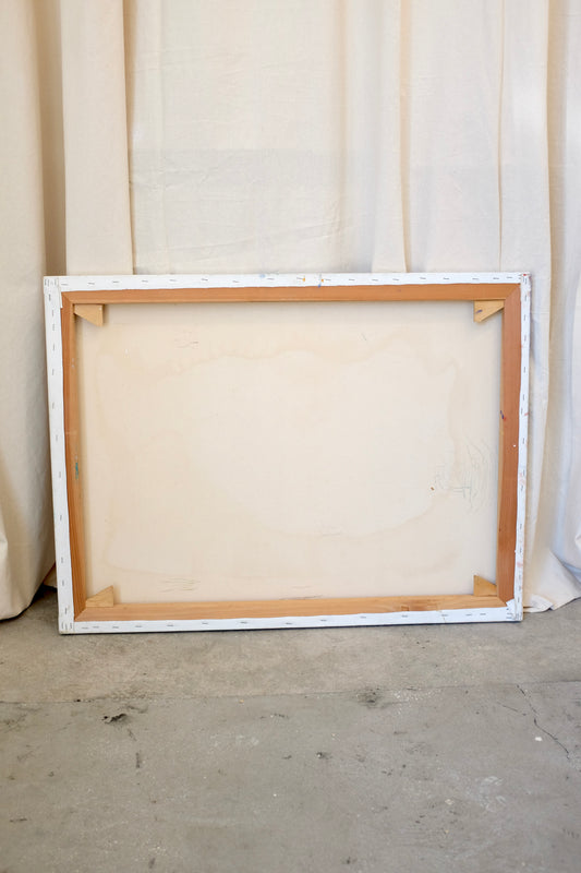 Large Colorful Nude Painting, Jan Carl ter Wheele, 1998