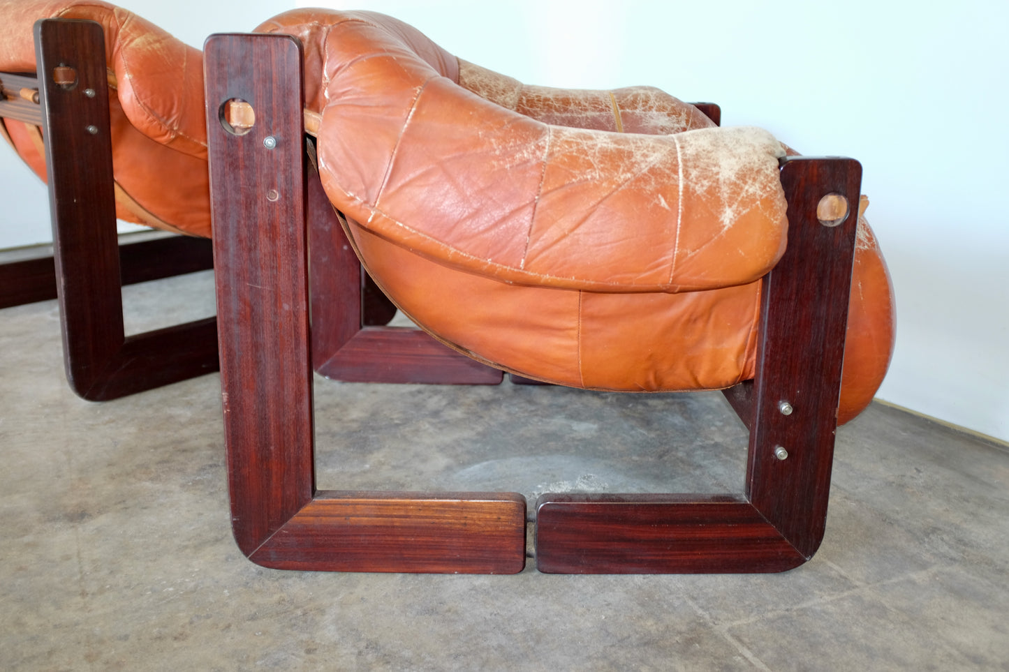 Percival Lafer Leather Chairs