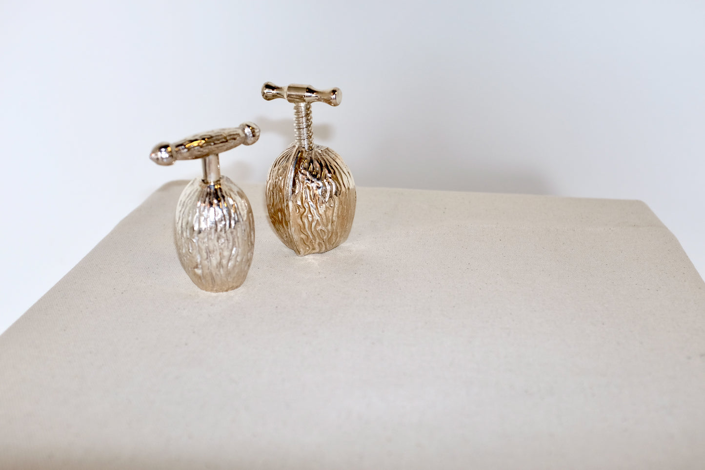 BMF West Germany and Christofle Walnut Form Nut Crackers
