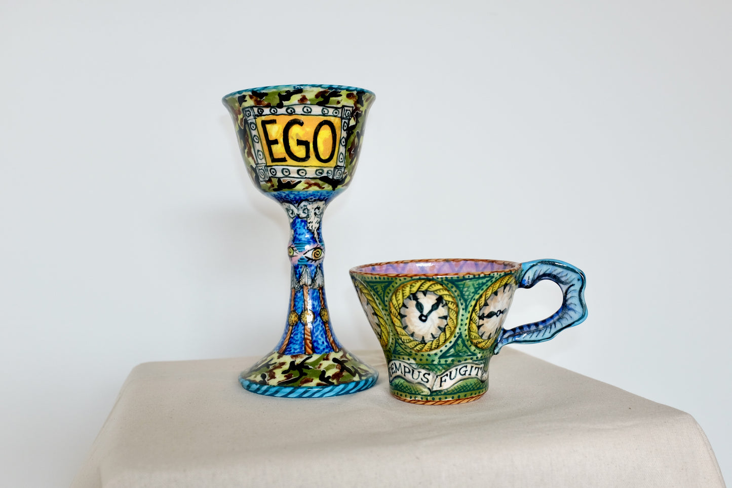 Ego Chalice, Matt Nolen Art Pottery