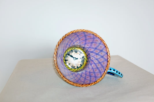 Tempus Fugit Mug, Matt Nolen Art Pottery