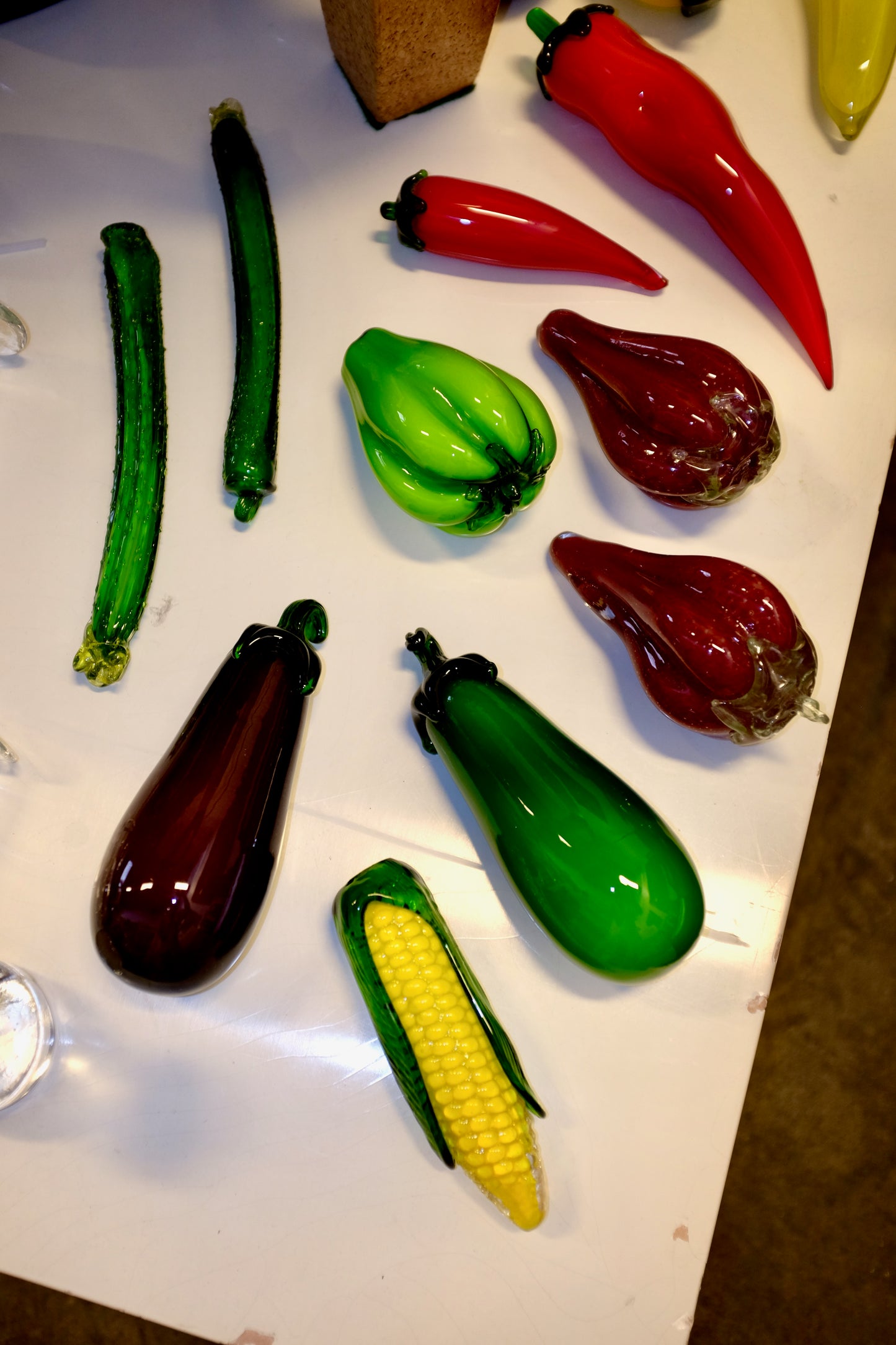 Glass Fruit and Veg