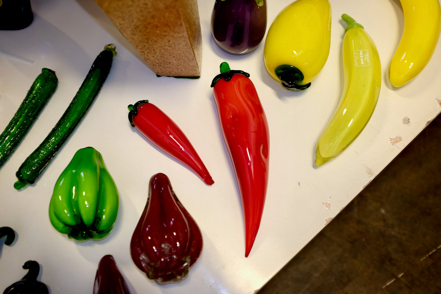 Glass Fruit and Veg