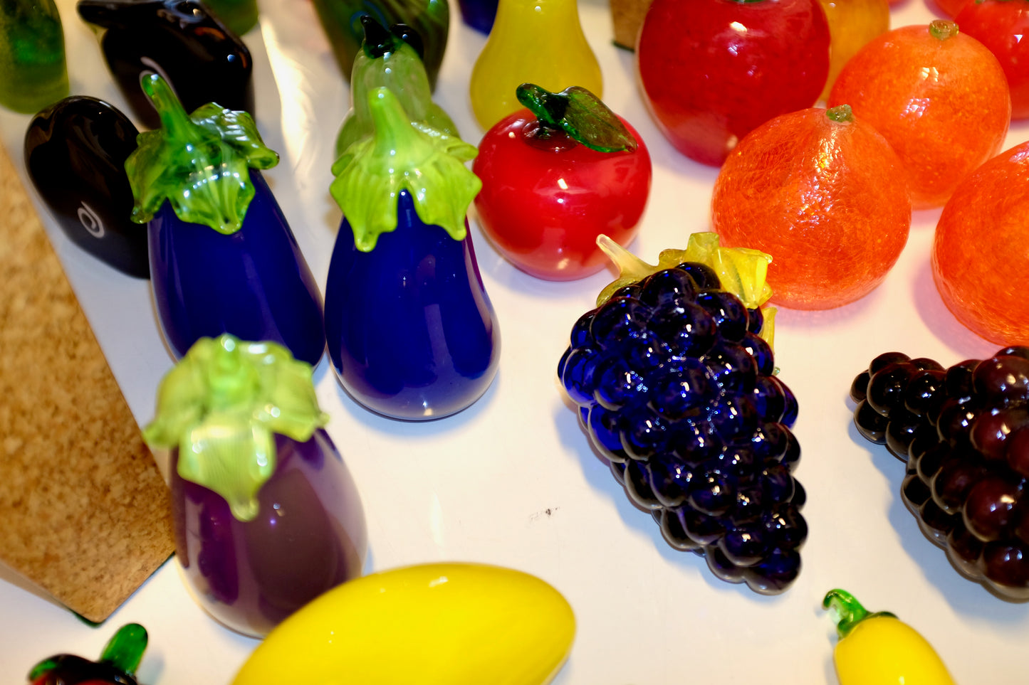 Glass Fruit and Veg