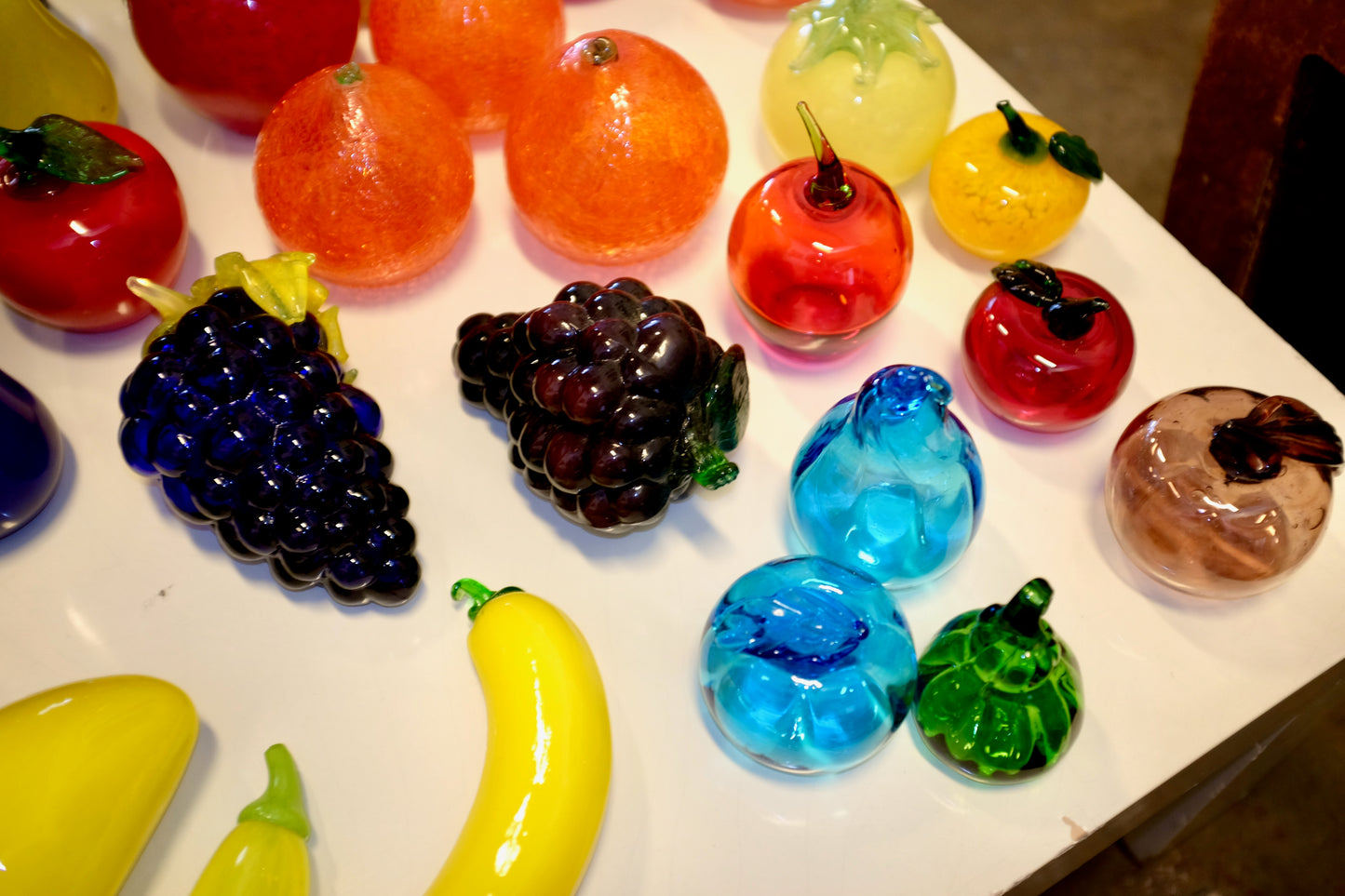 Glass Fruit and Veg