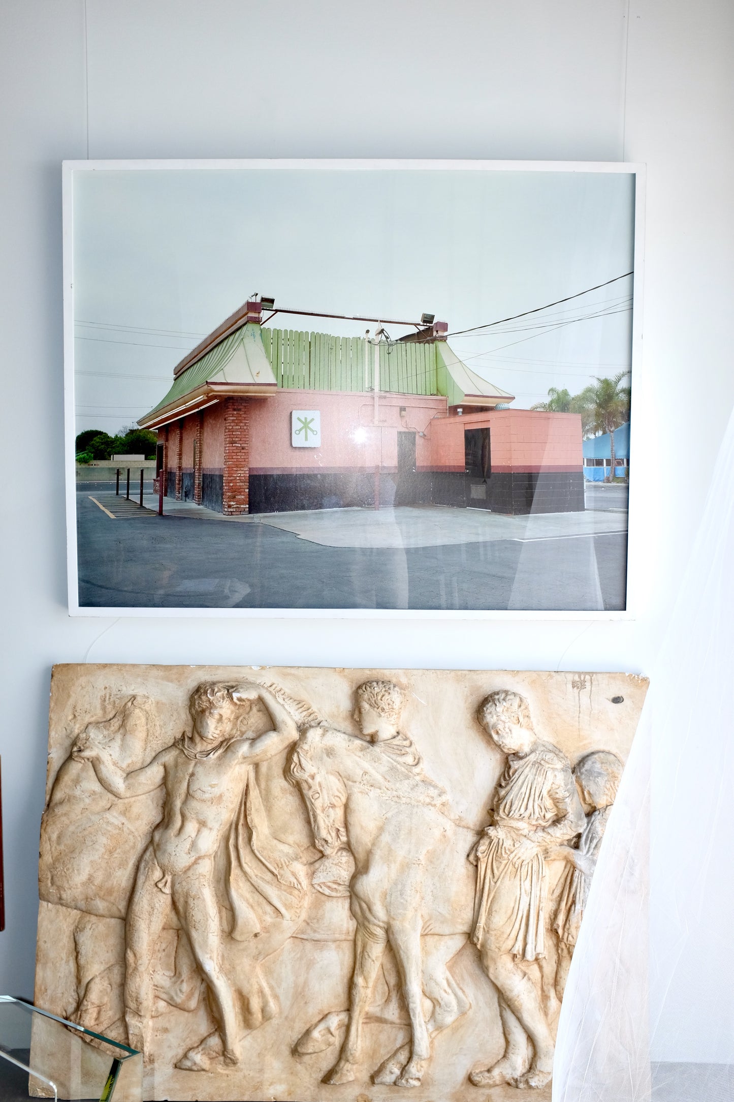 Chinese Restaurant, Framed Photo by Amir Zaki