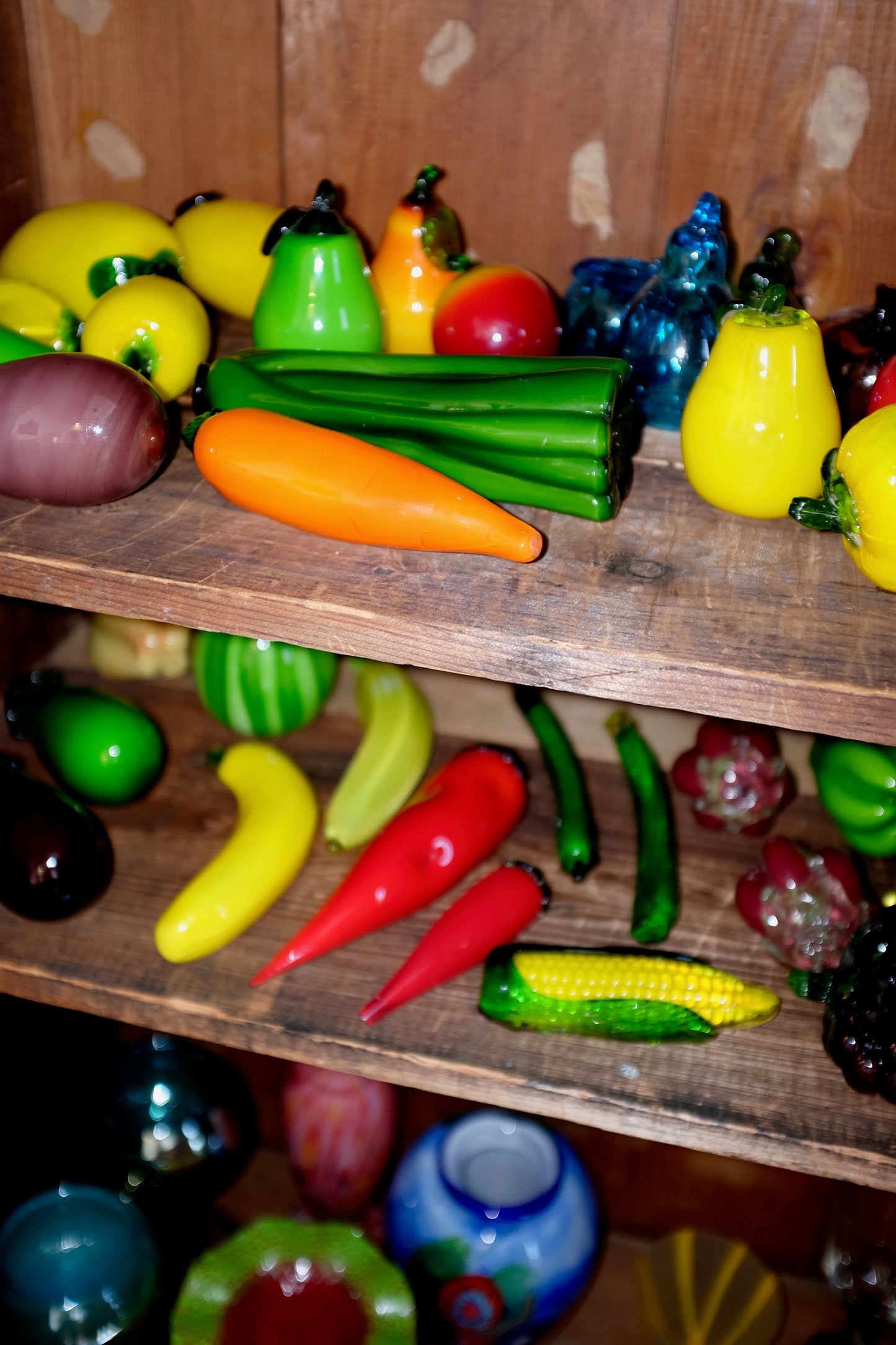 Glass Fruit and Veg