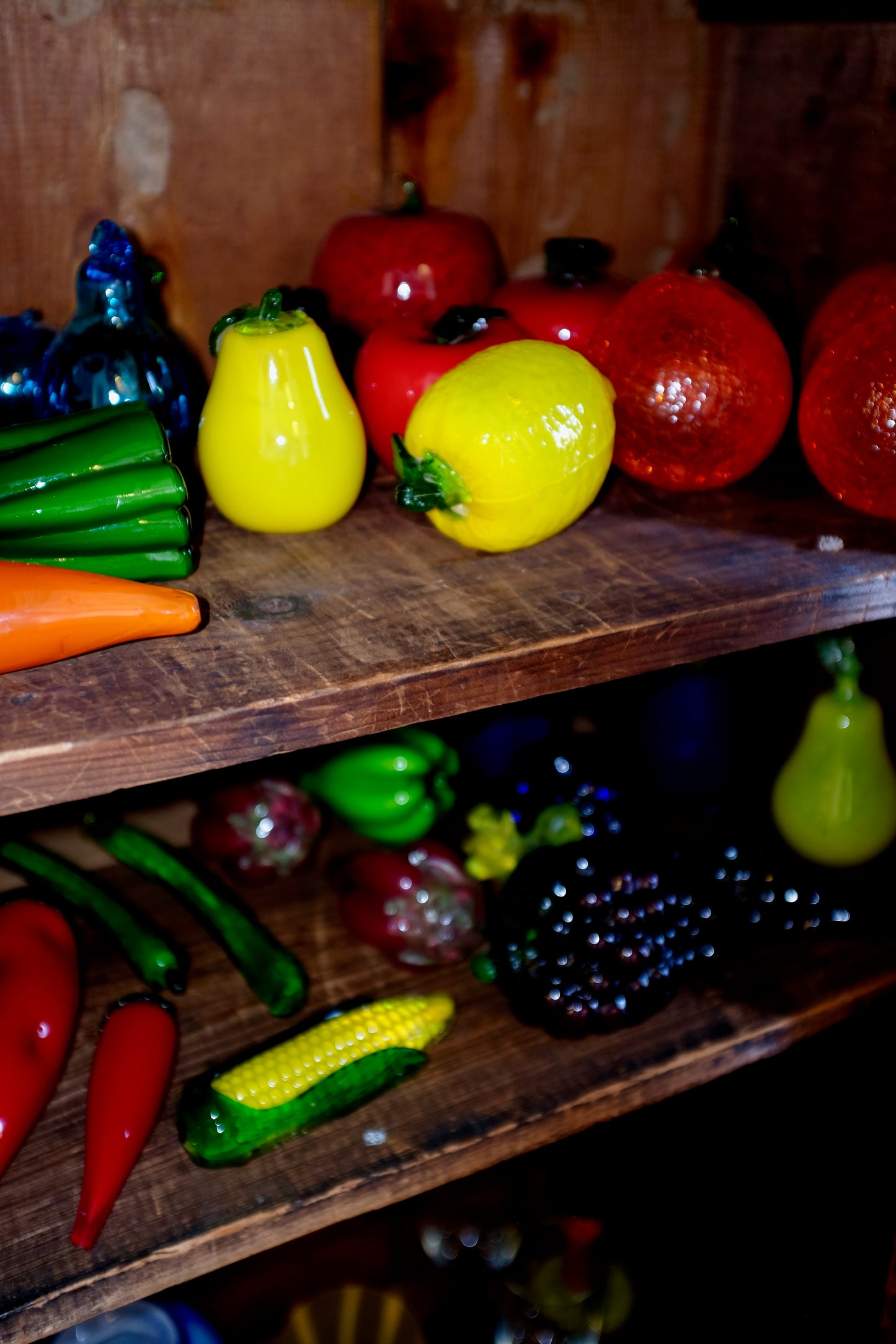Glass Fruit and Veg