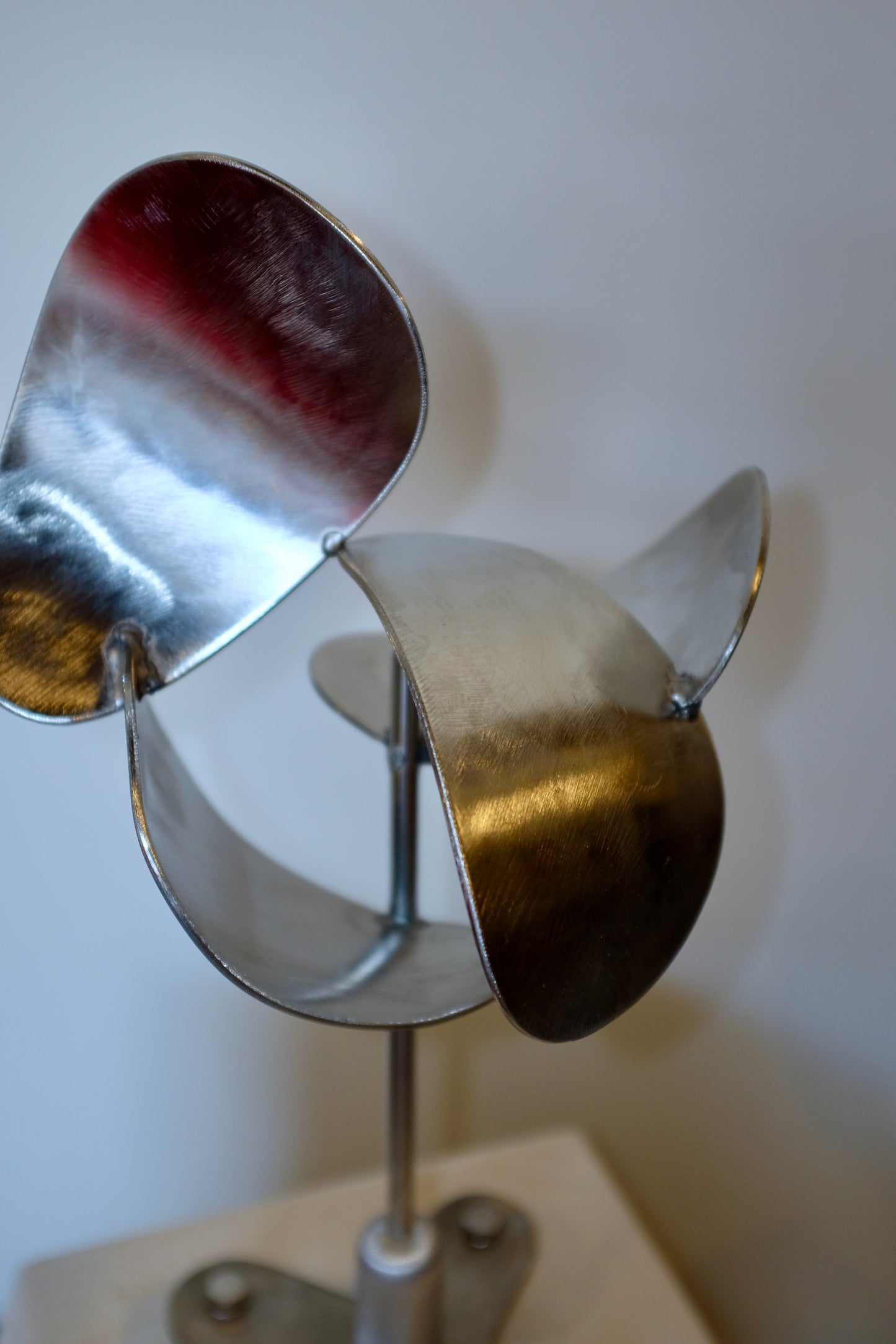 Steel Flower Sculptures, Kenneth Nelson