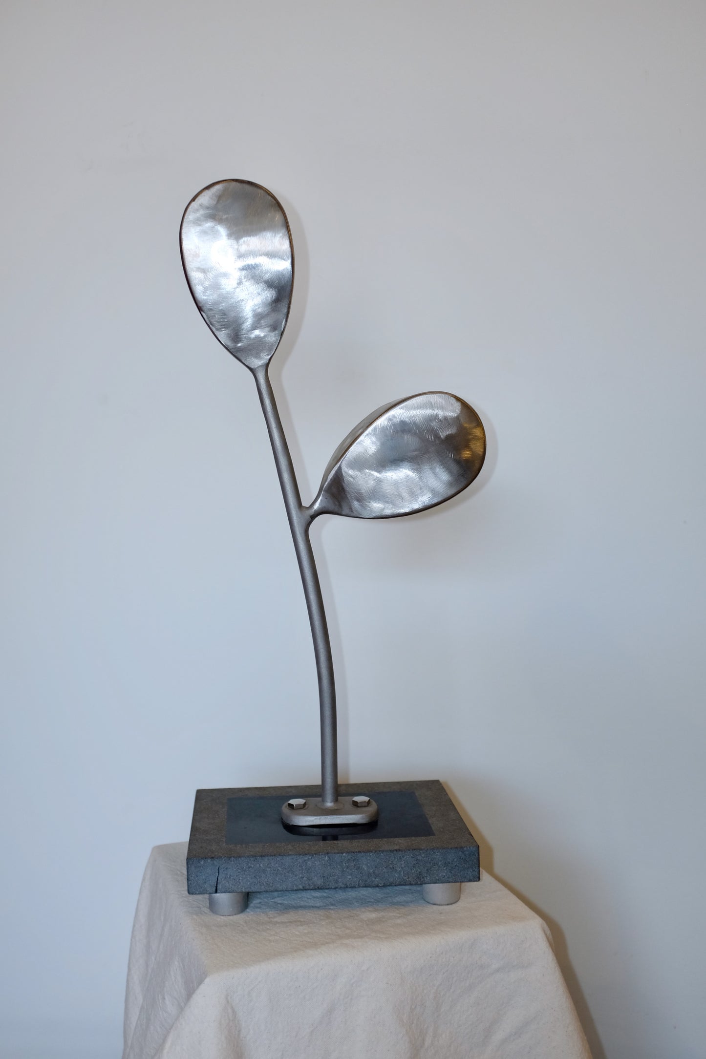 Steel Flower Sculptures, Kenneth Nelson