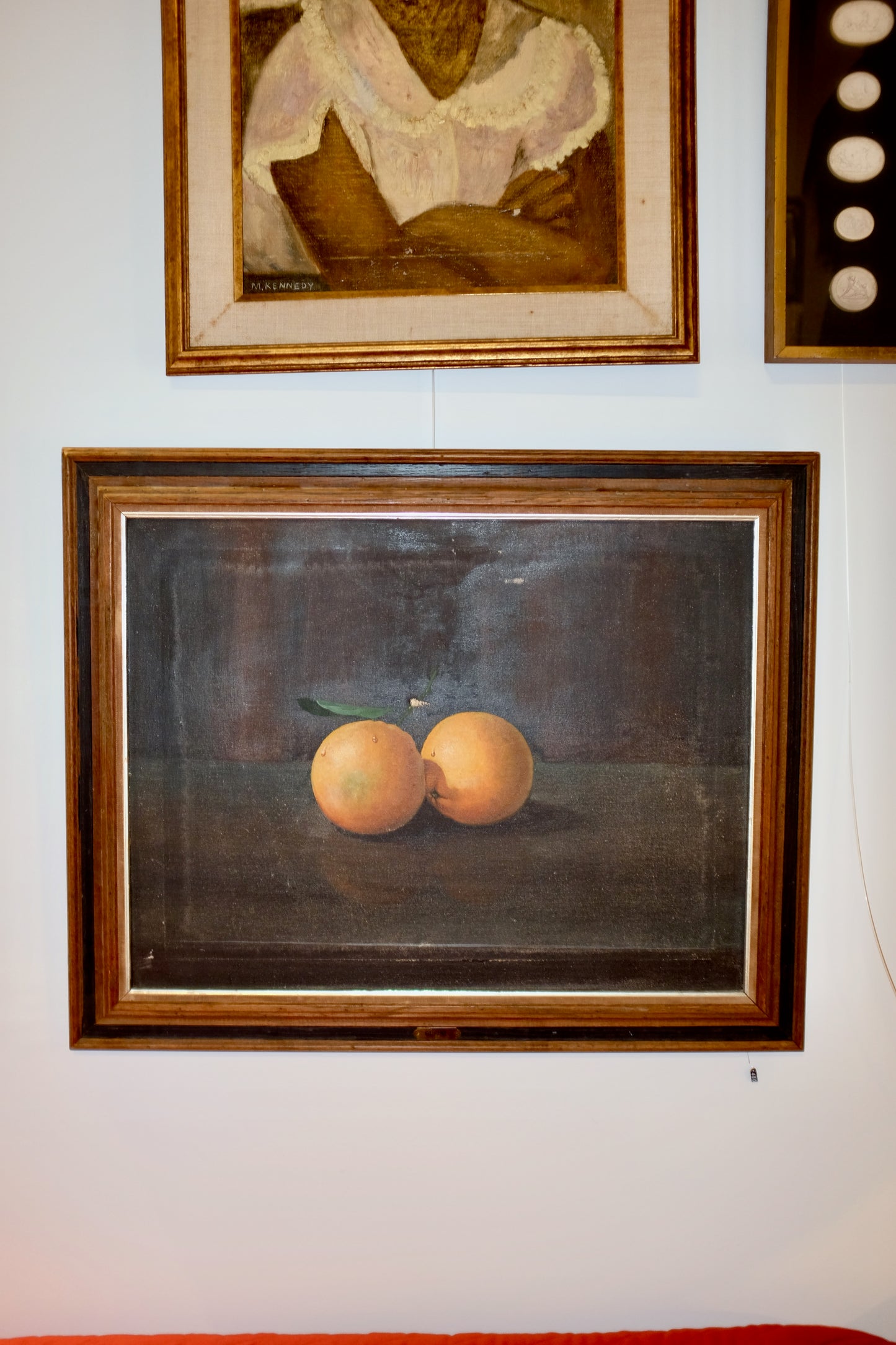 Still Life Painting of Oranges