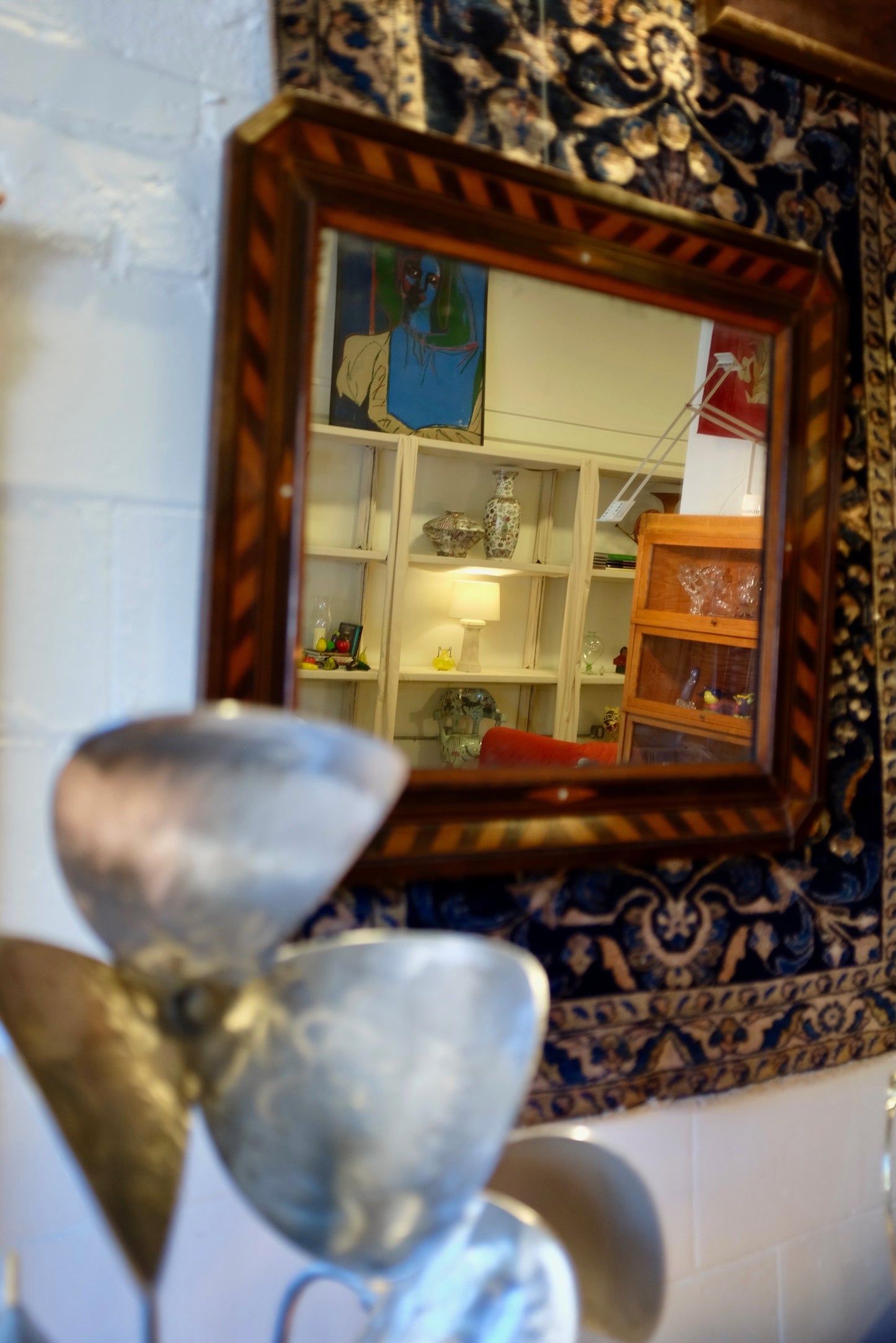 Parquetry Mirror