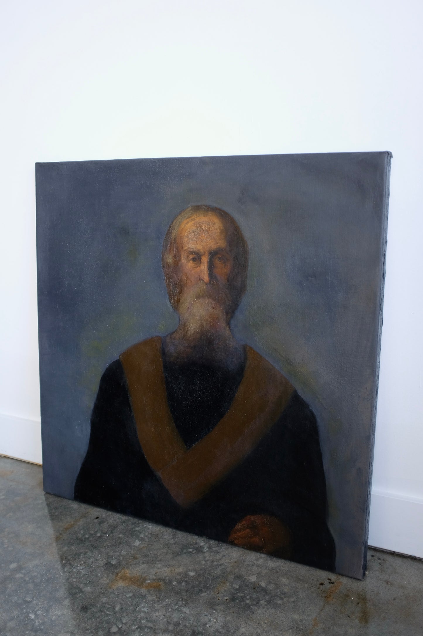 Antique American Portrait of a Scholar