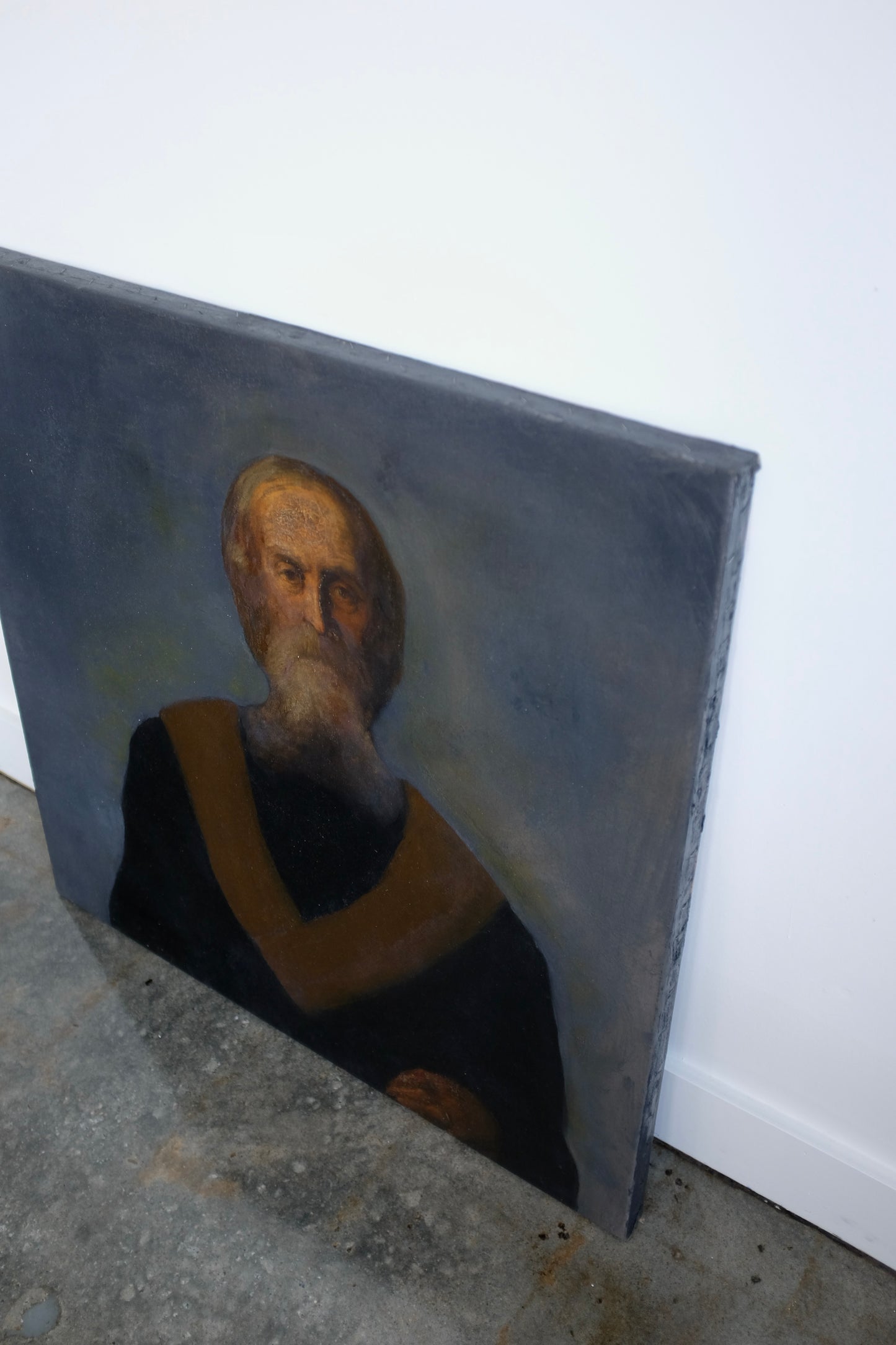 Antique American Portrait of a Scholar