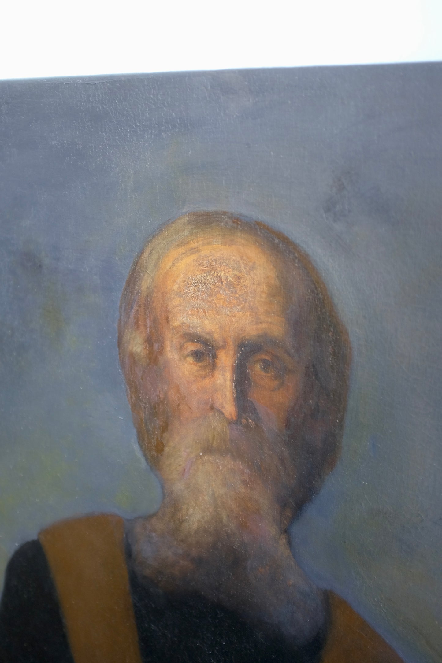 Antique American Portrait of a Scholar