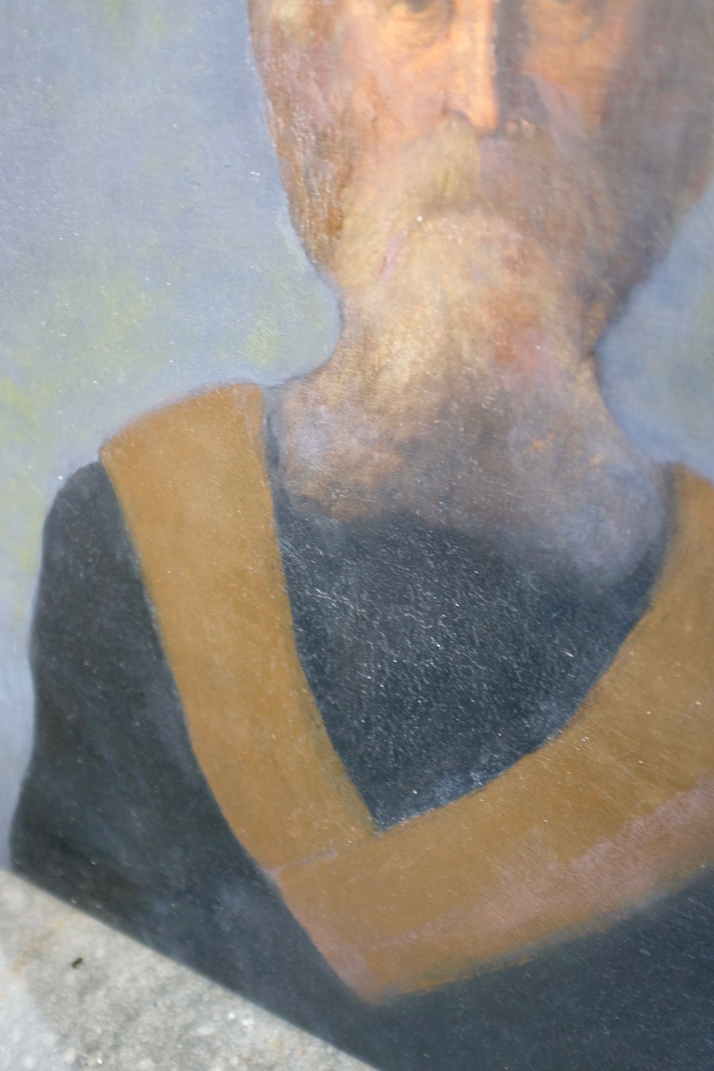 Antique American Portrait of a Scholar