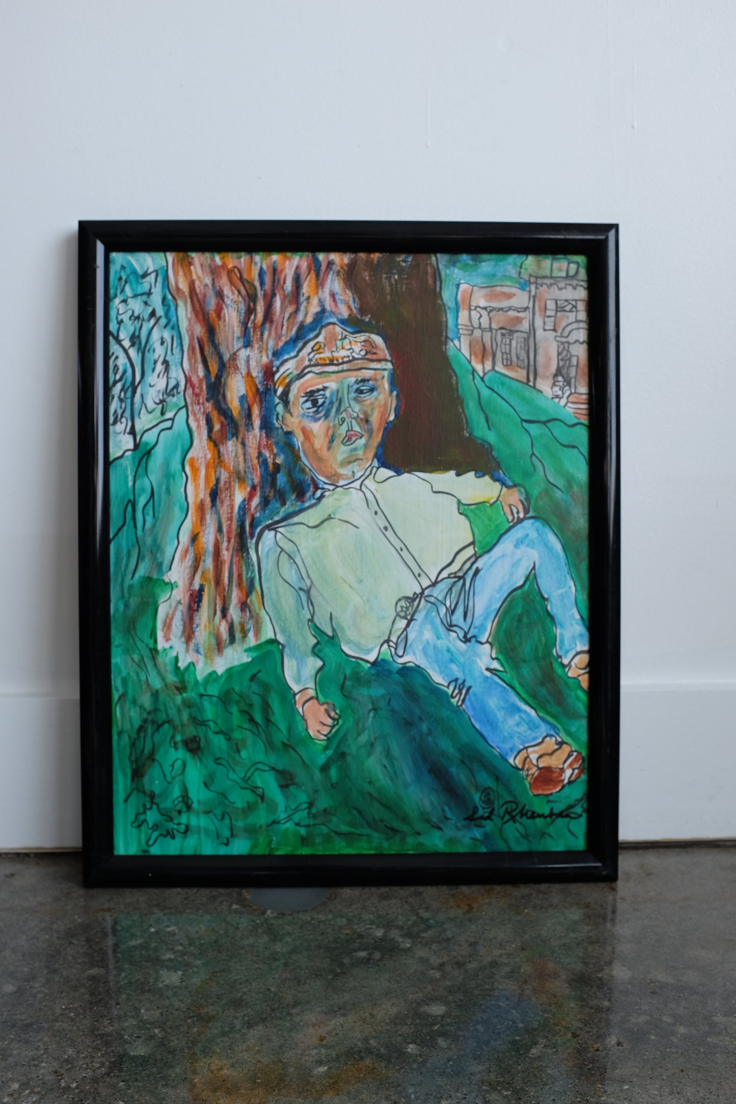 "Day Dreams" Painting, Sid Rheuban