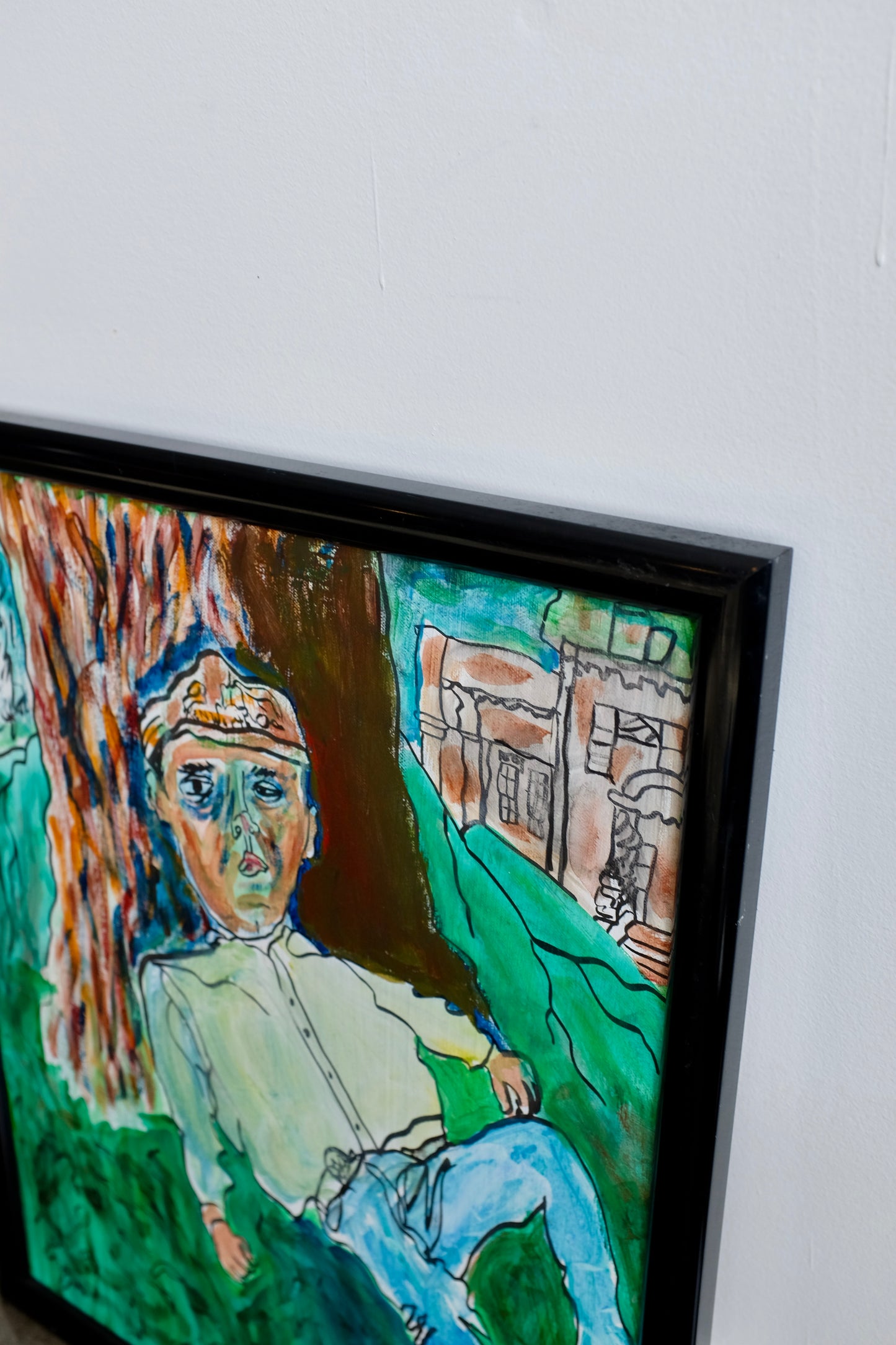 "Day Dreams" Painting, Sid Rheuban
