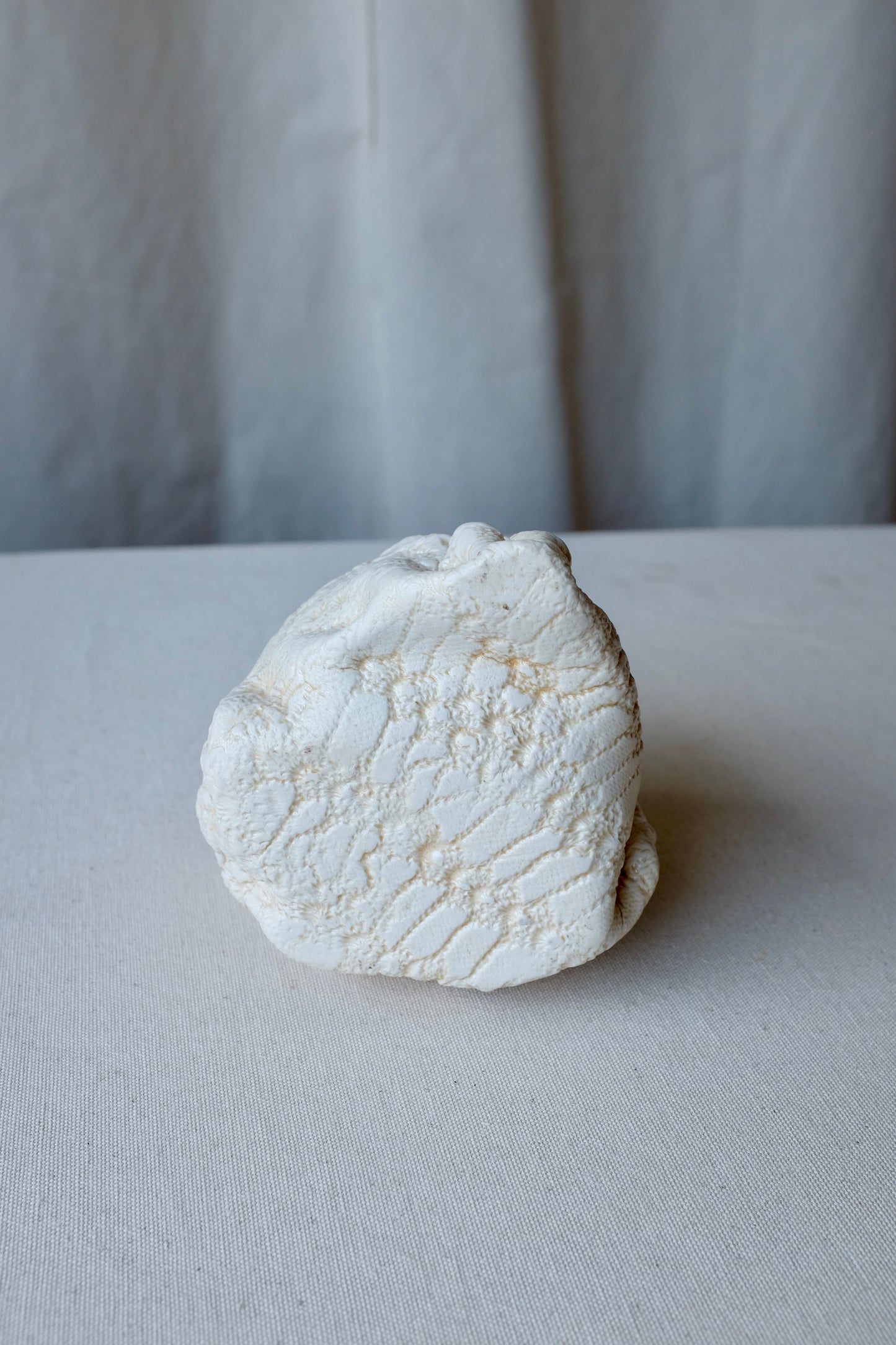 Art Pottery Rope-imprinted Ceramic Vessel