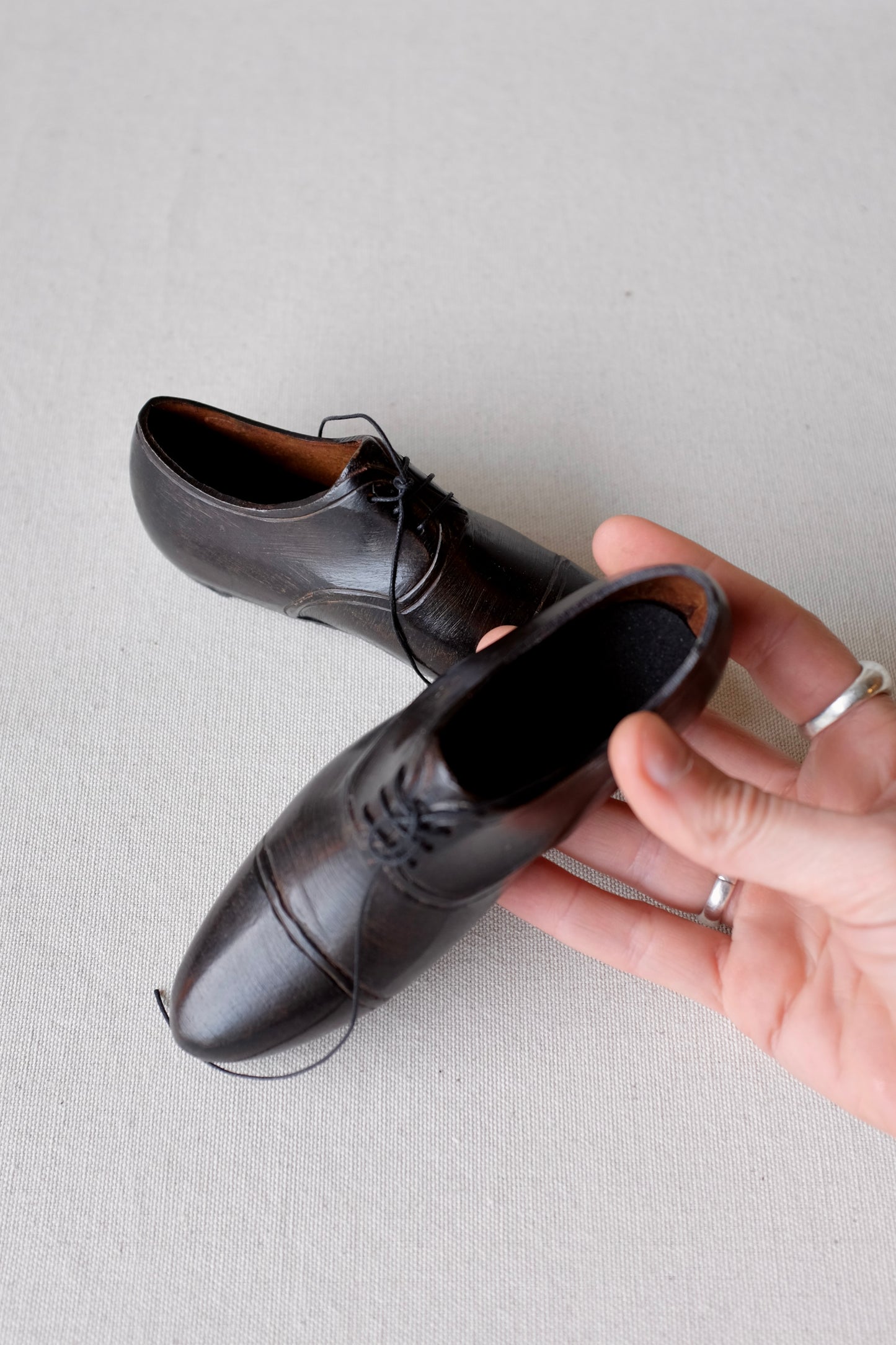 Small Bronze Oxford Shoes