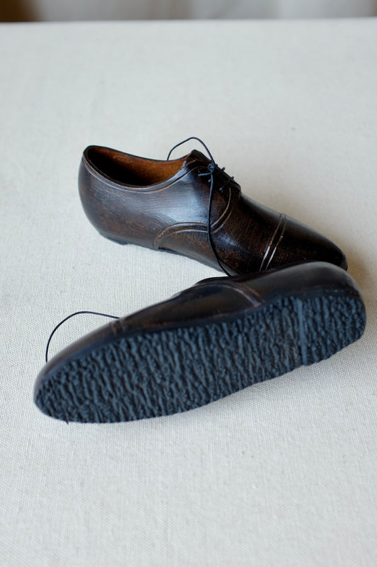 Small Bronze Oxford Shoes