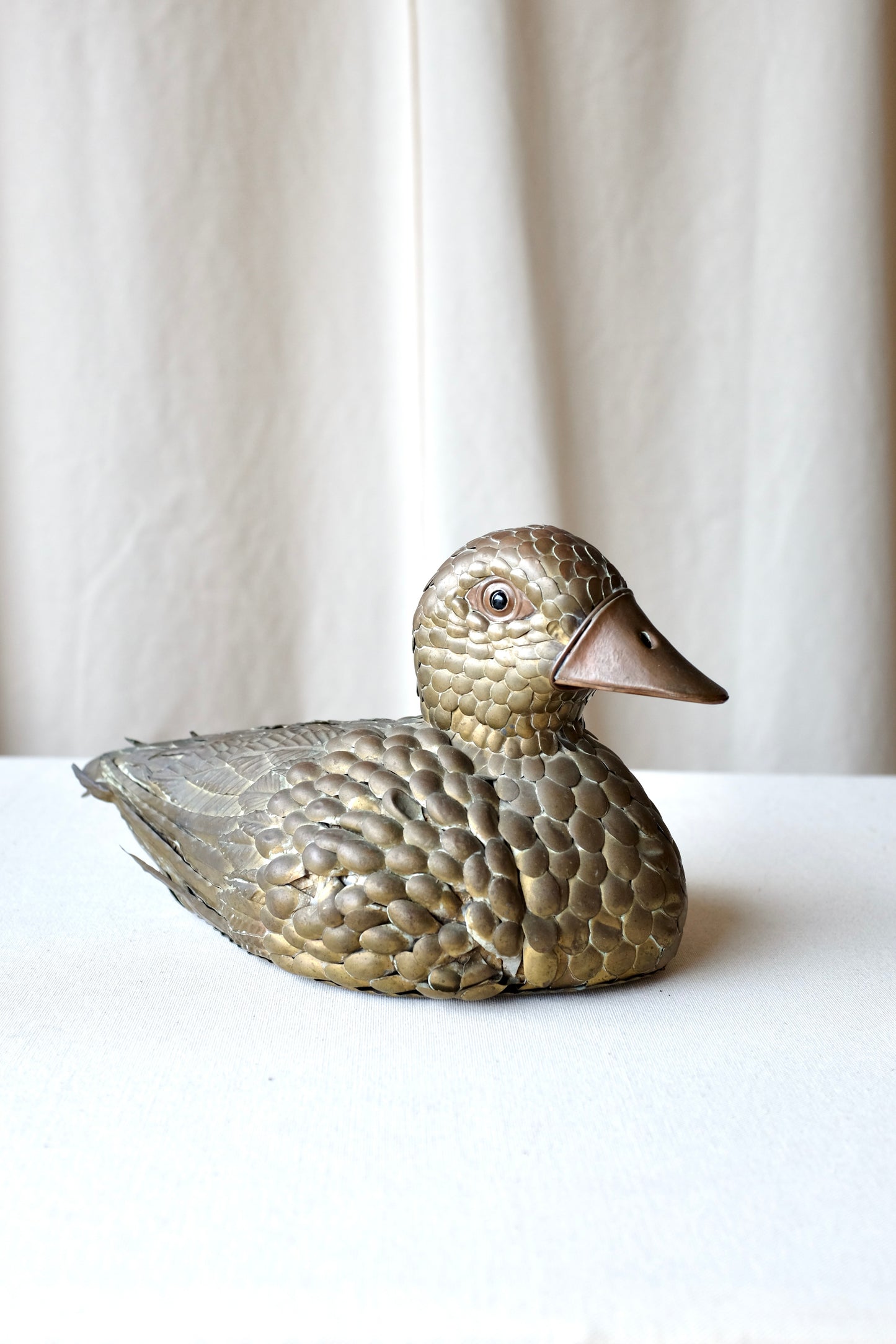 Sergio Bustamante Brass & Copper Duck