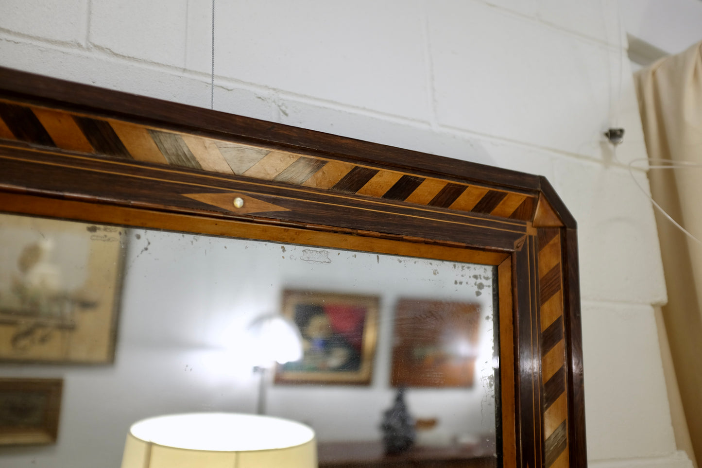 Parquetry Mirror