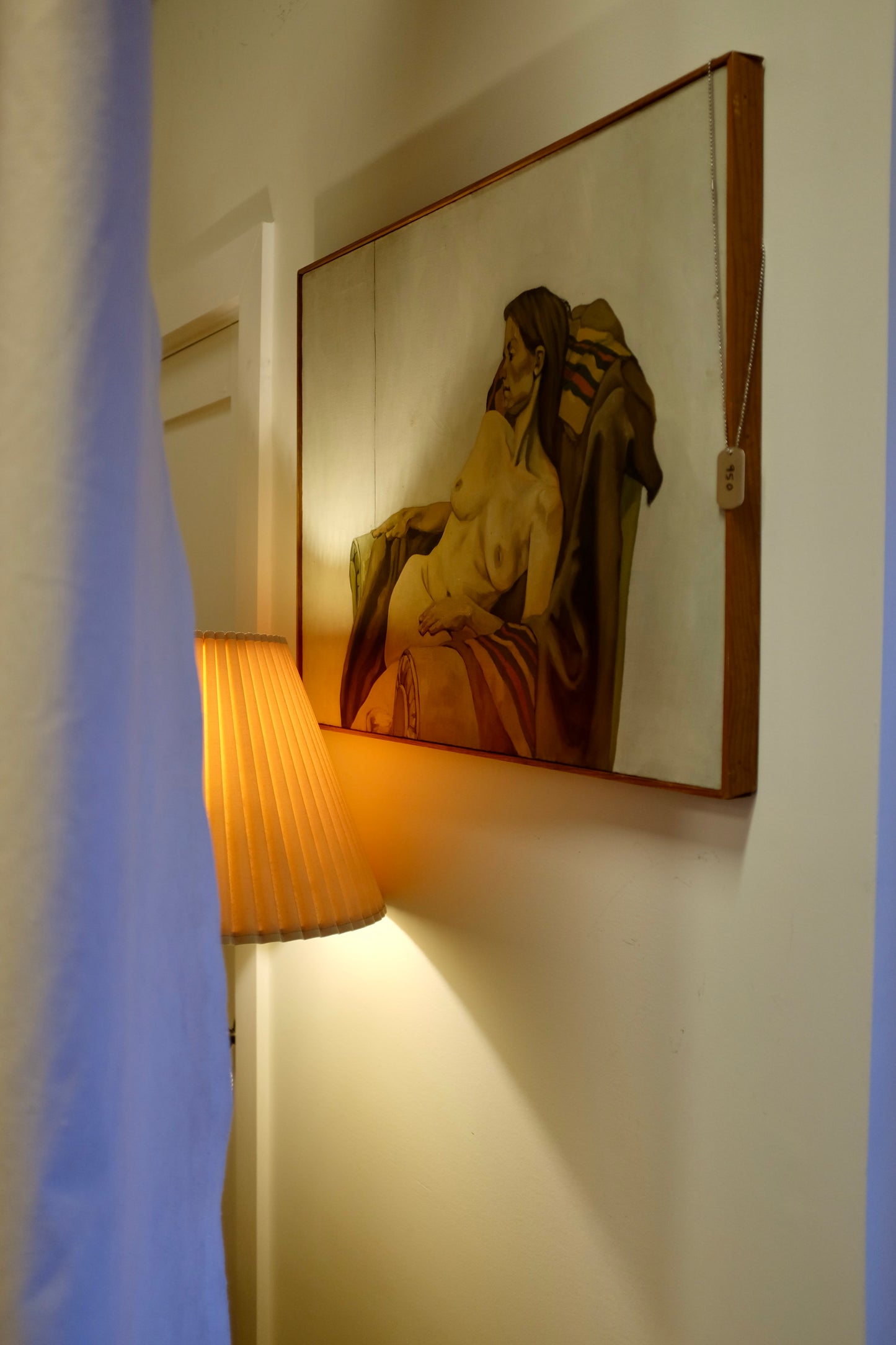 Reclining Nude with Blanket, 1974