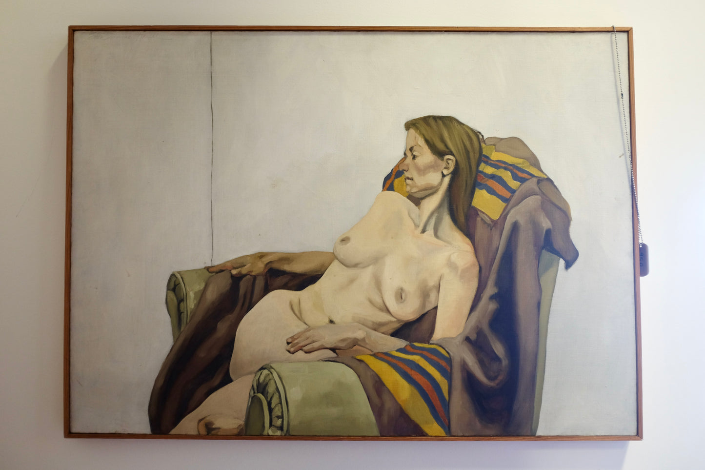 Reclining Nude with Blanket, 1974