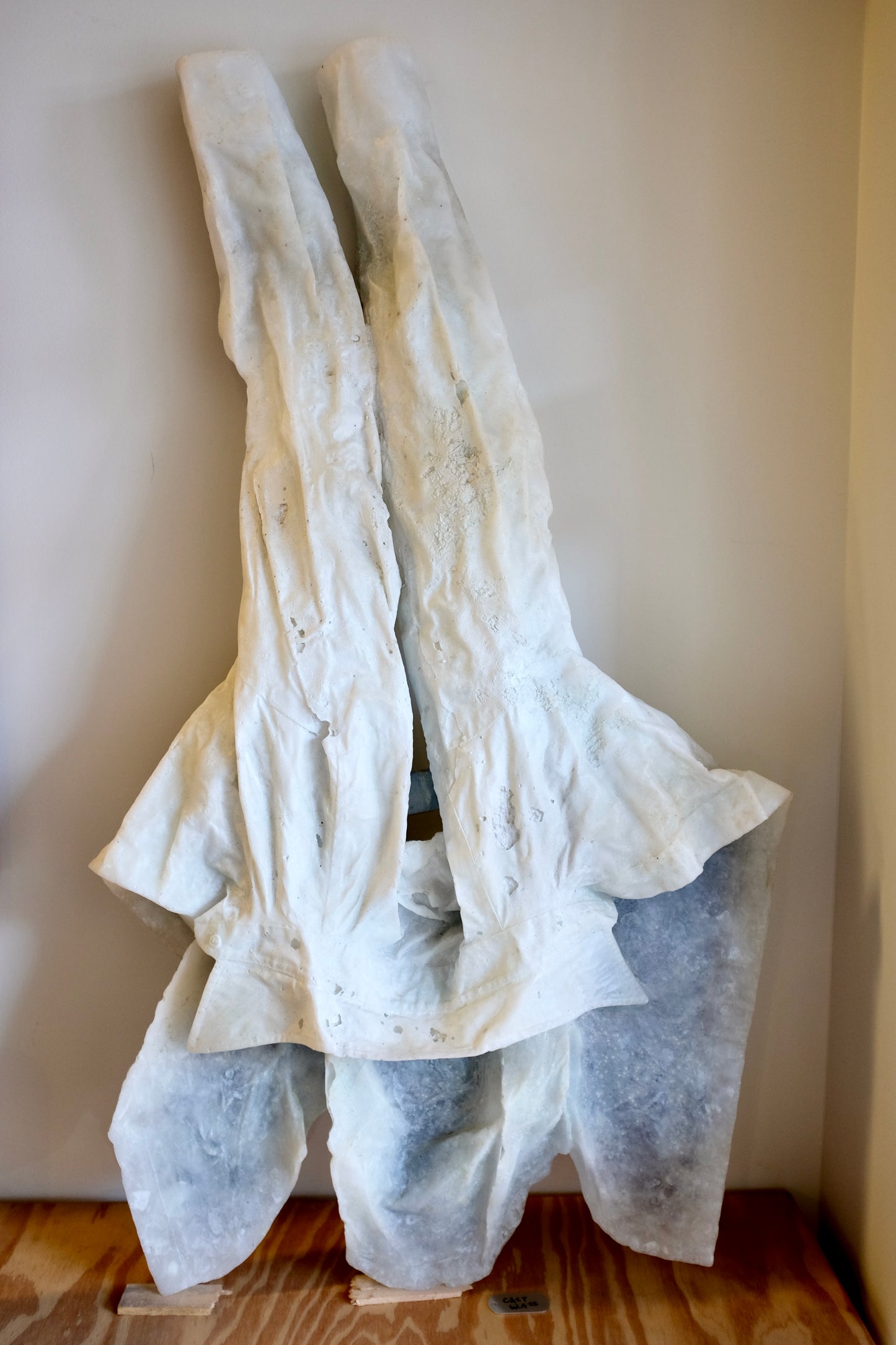 Cast Glass Wall-Hanging Shirt