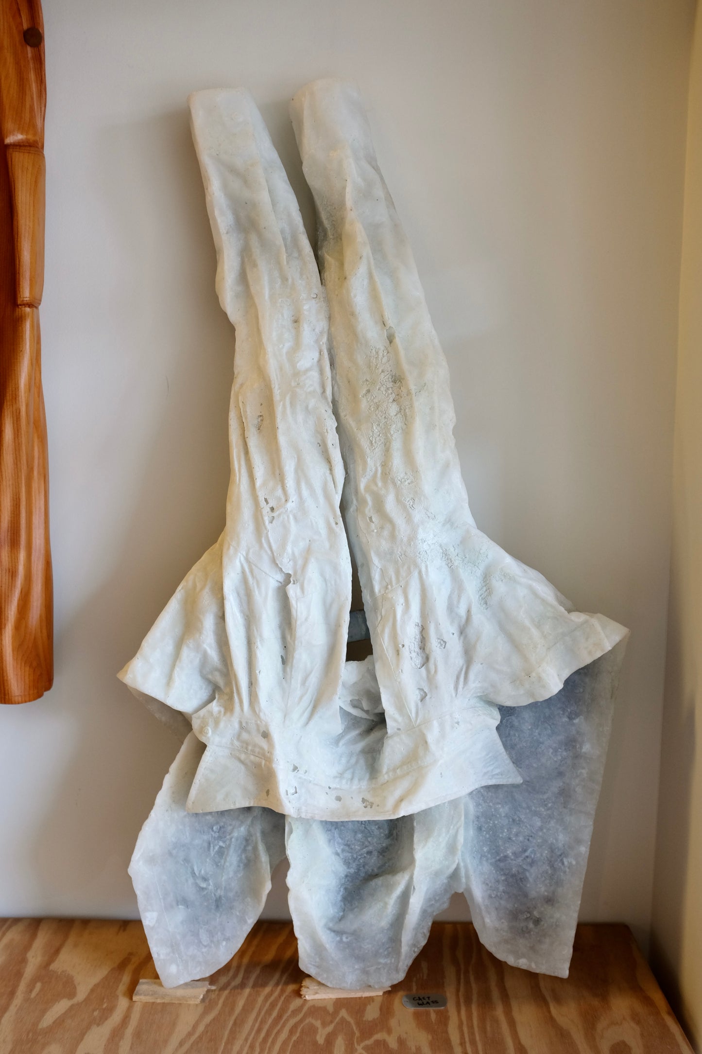 Cast Glass Wall-Hanging Shirt