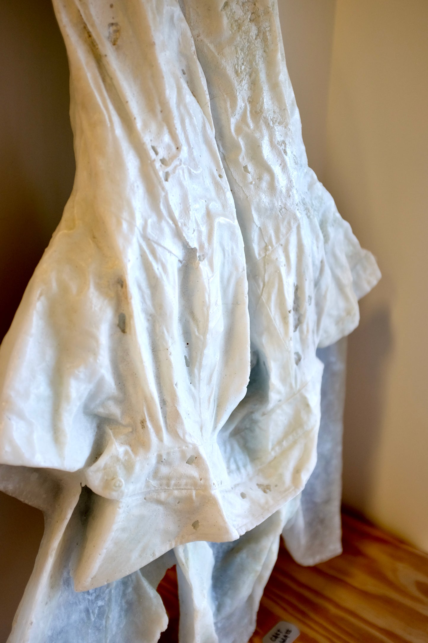 Cast Glass Wall-Hanging Shirt