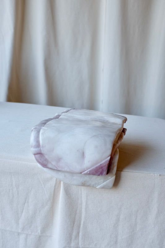 Carved Marble Melting Books, Bob Brower