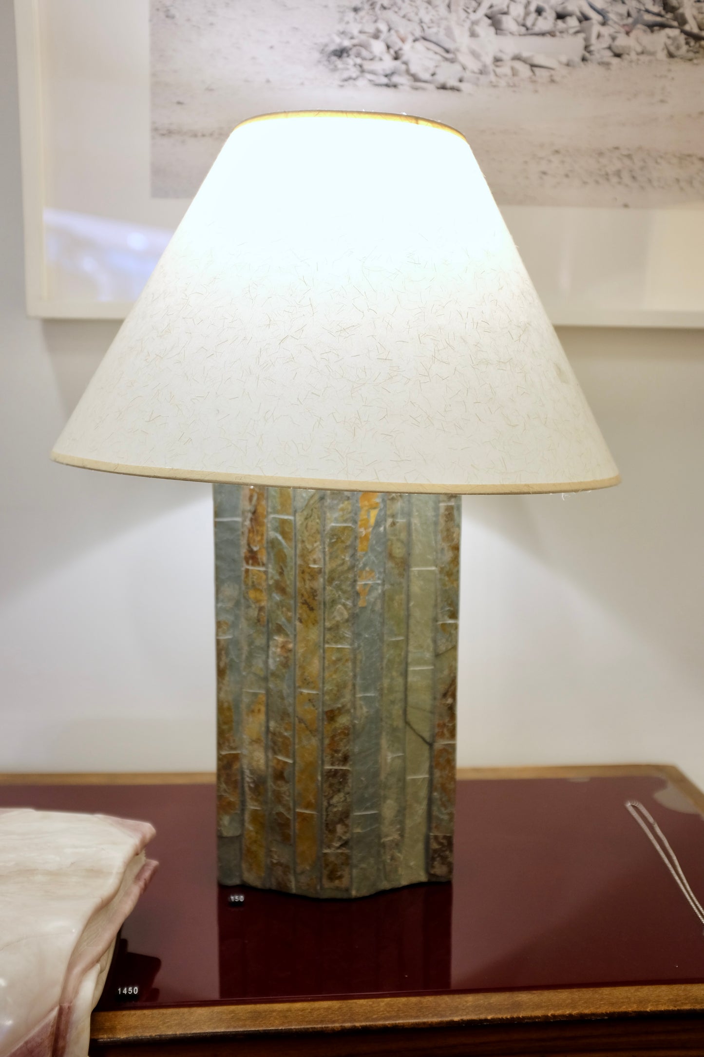 Blue Composite 2000's Lamps, Pair Available