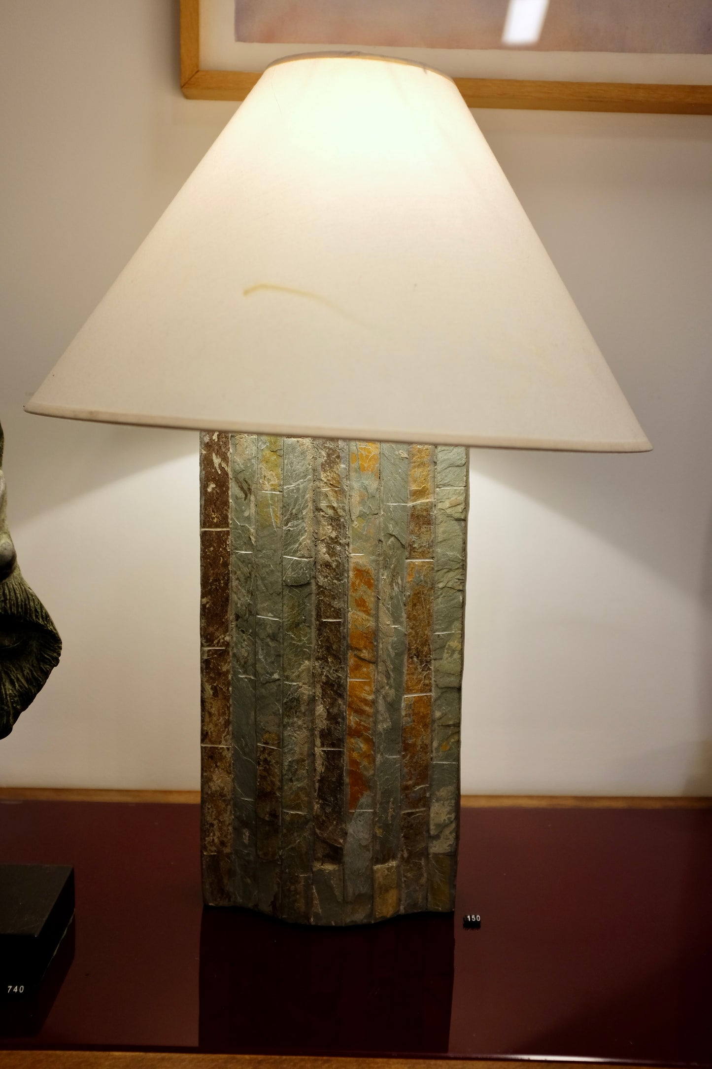 Blue Composite 2000's Lamps, Pair Available