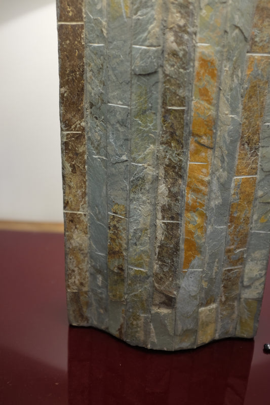 Blue Composite 2000's Lamps, Pair Available