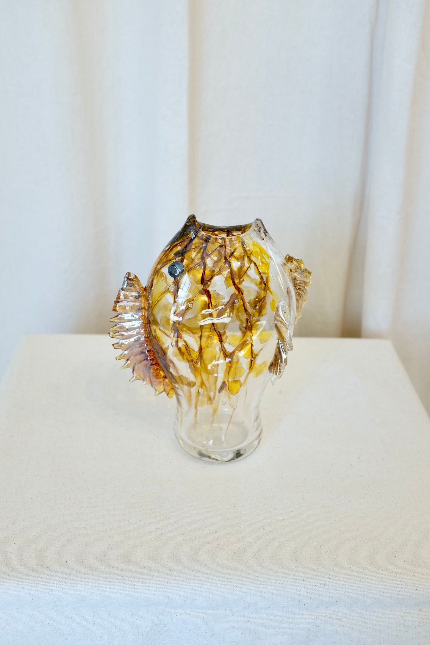 Art Glass Fish Vases, David Duthie