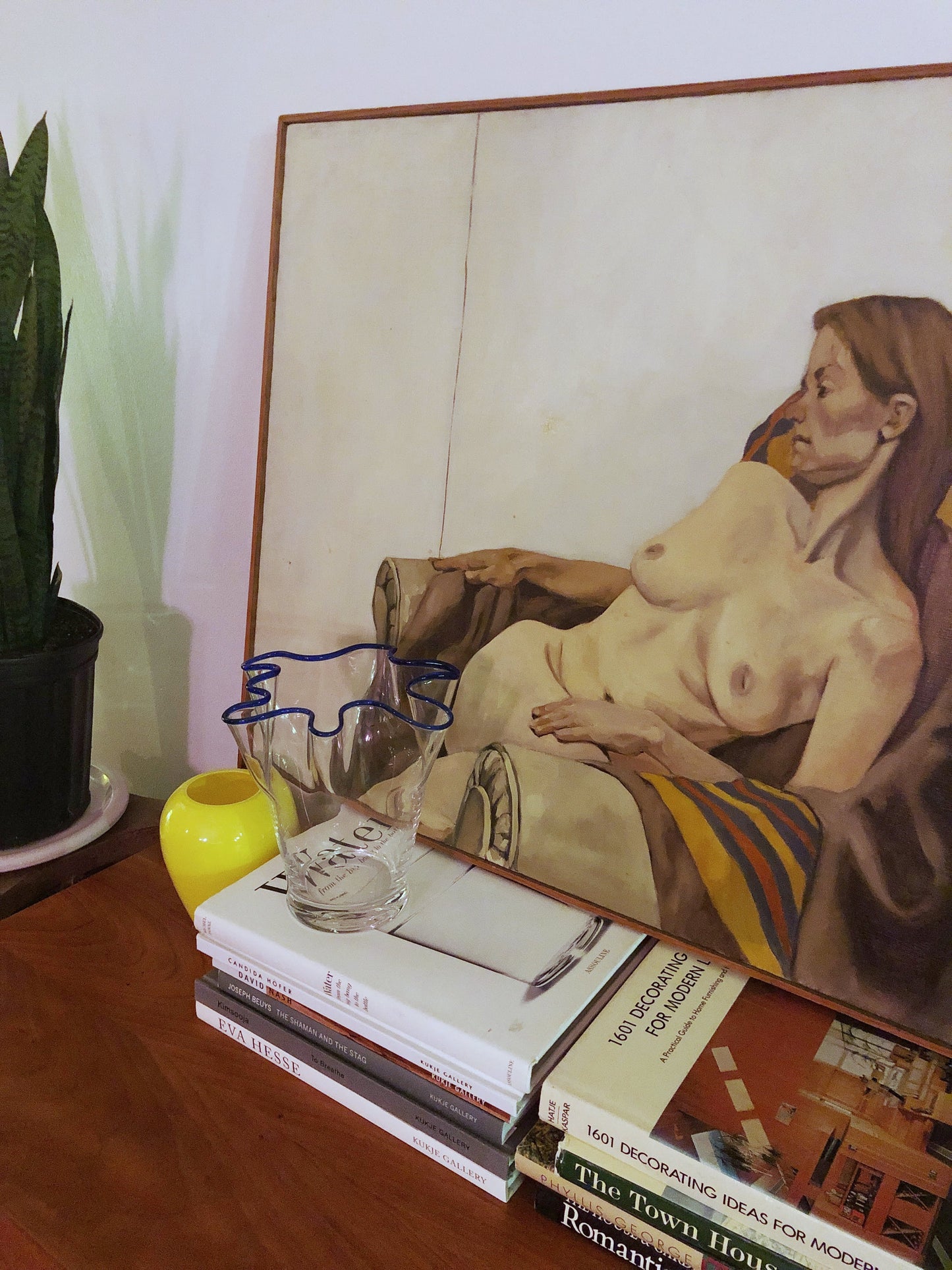 Reclining Nude with Blanket, 1974