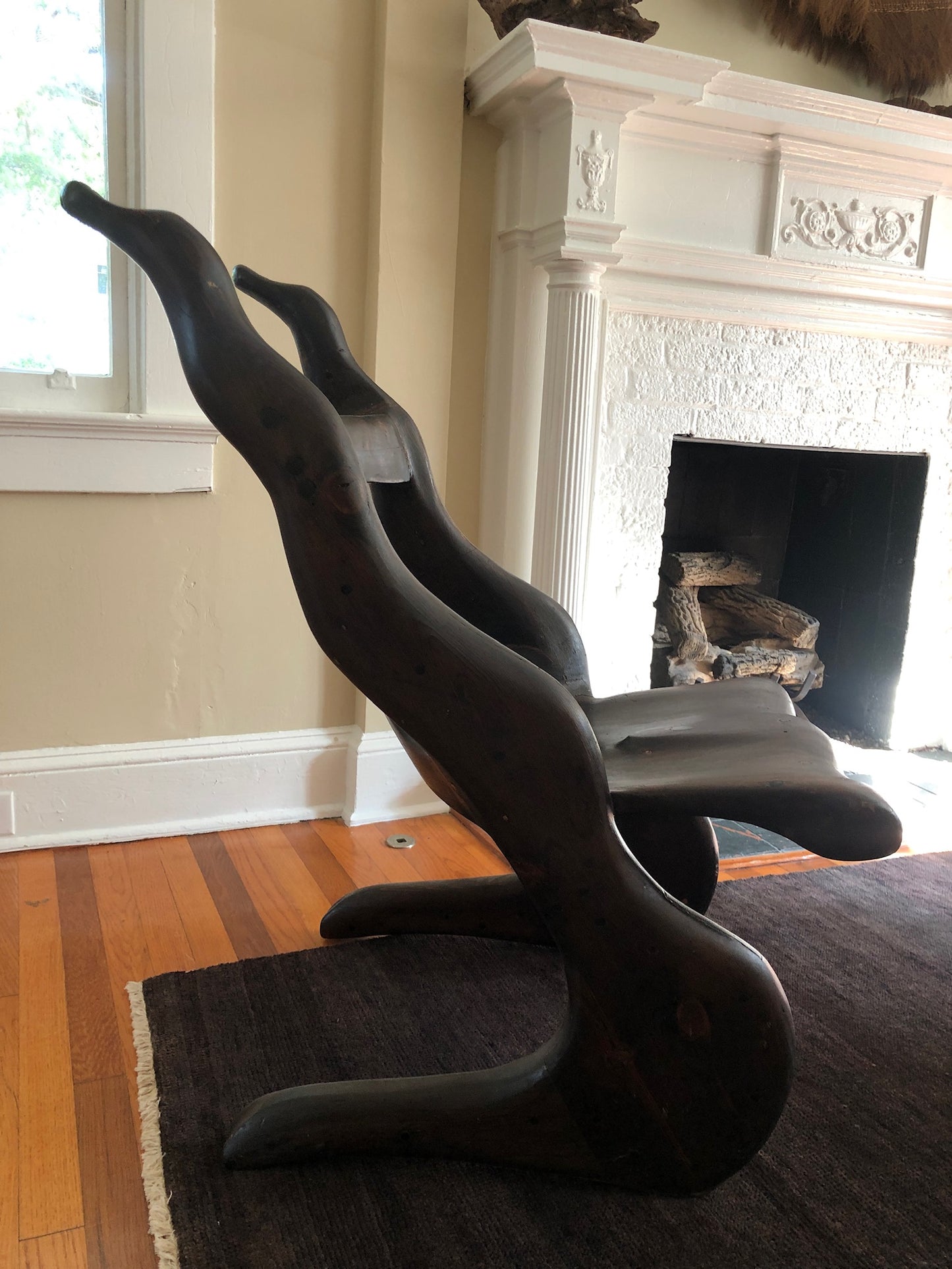 Organic Carved Wibble Chair