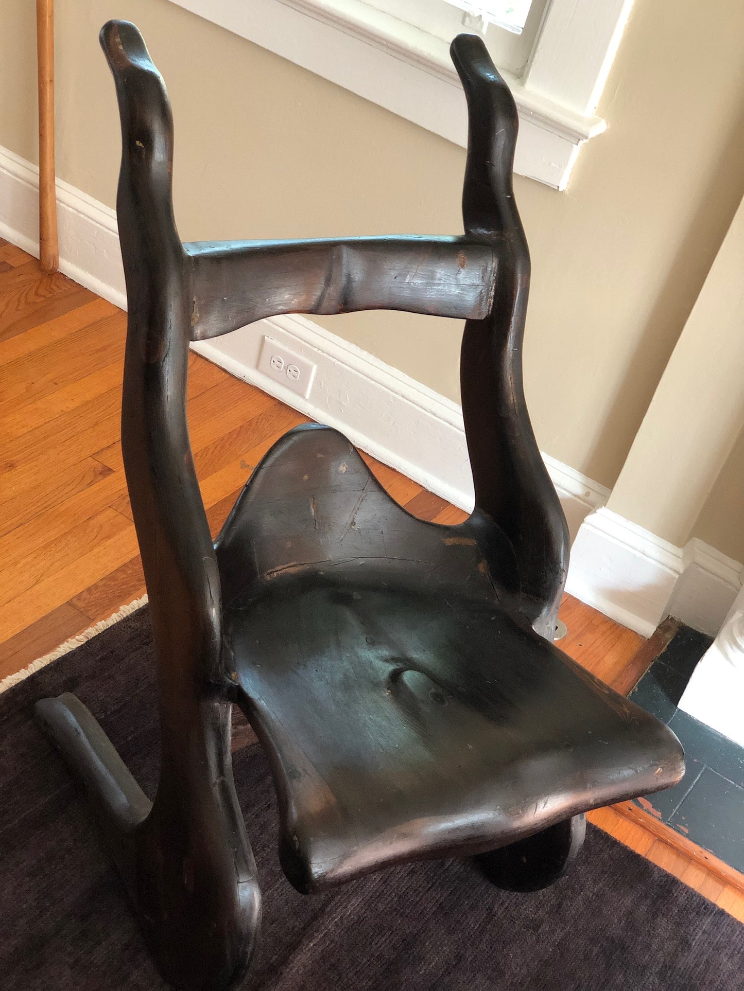 Organic Carved Wibble Chair