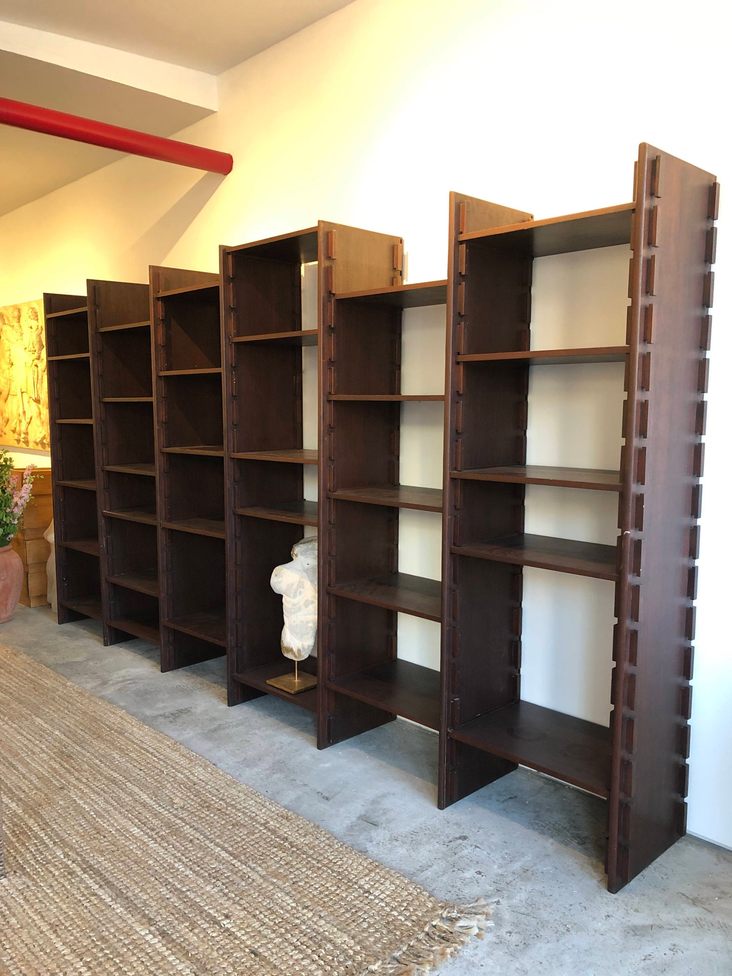 Modular Shelves, Gianfranco Frattini, 12' Wide