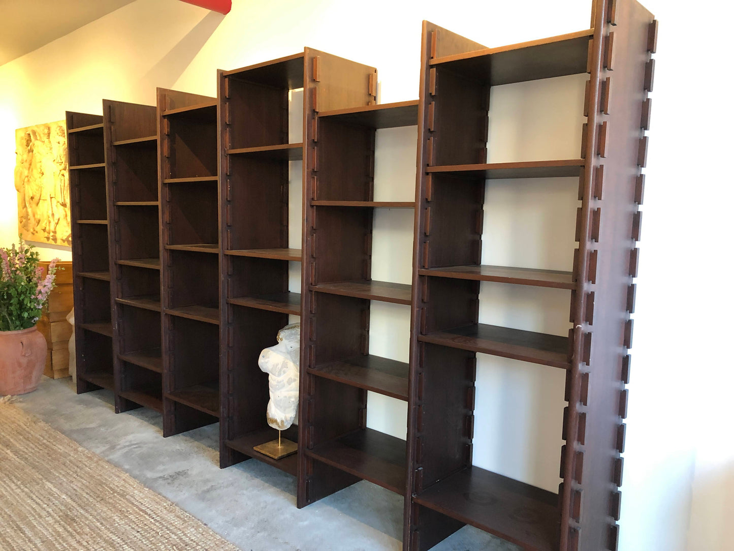 Modular Shelves, Gianfranco Frattini, 12' Wide