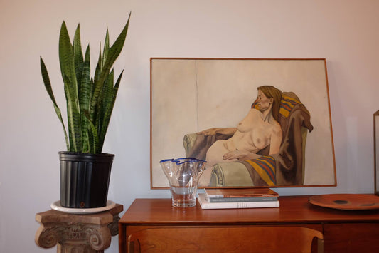 Reclining Nude with Blanket, 1974